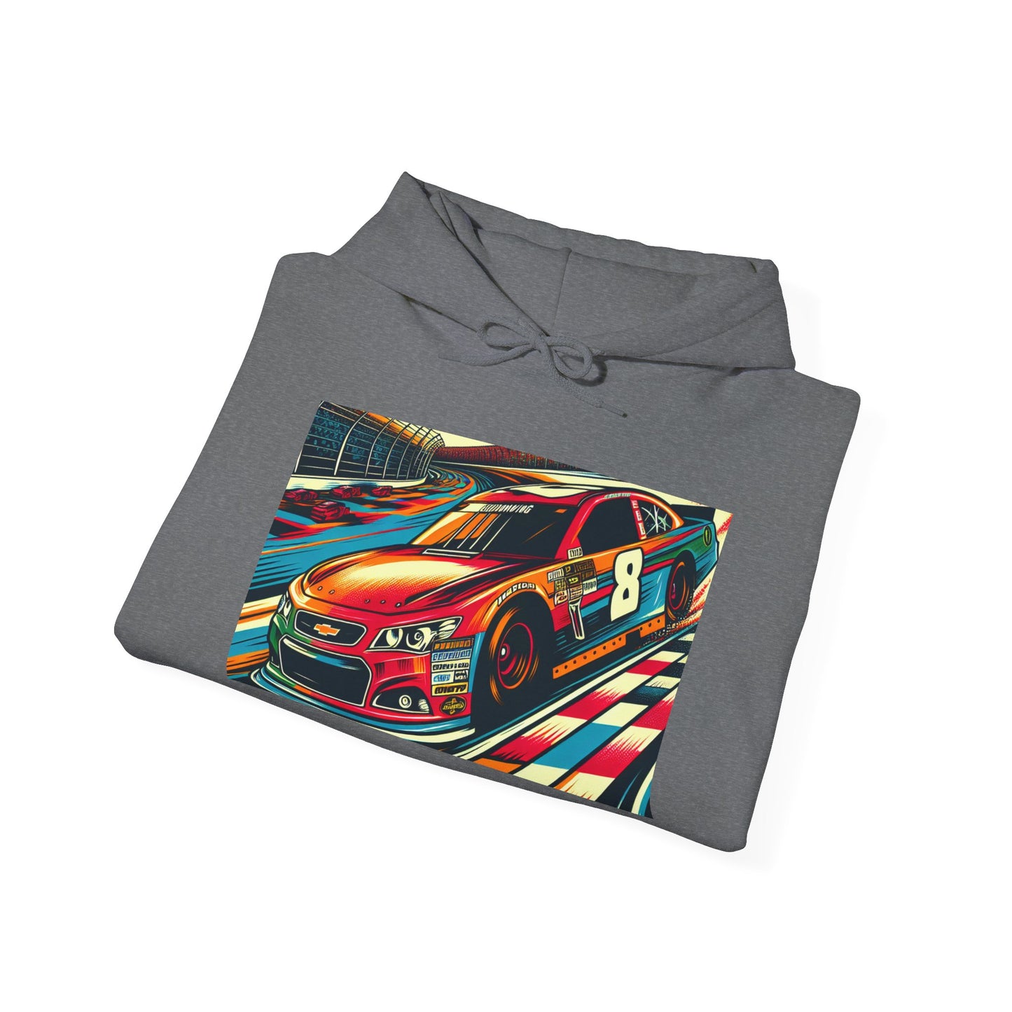 Nascar 8 Unisex Hoodie - Racing Vibes