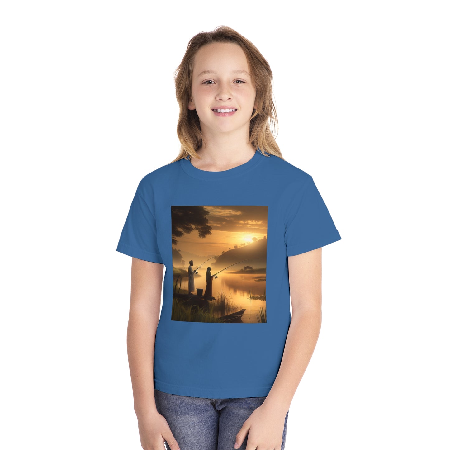 Fishing Youth Midweight Tee