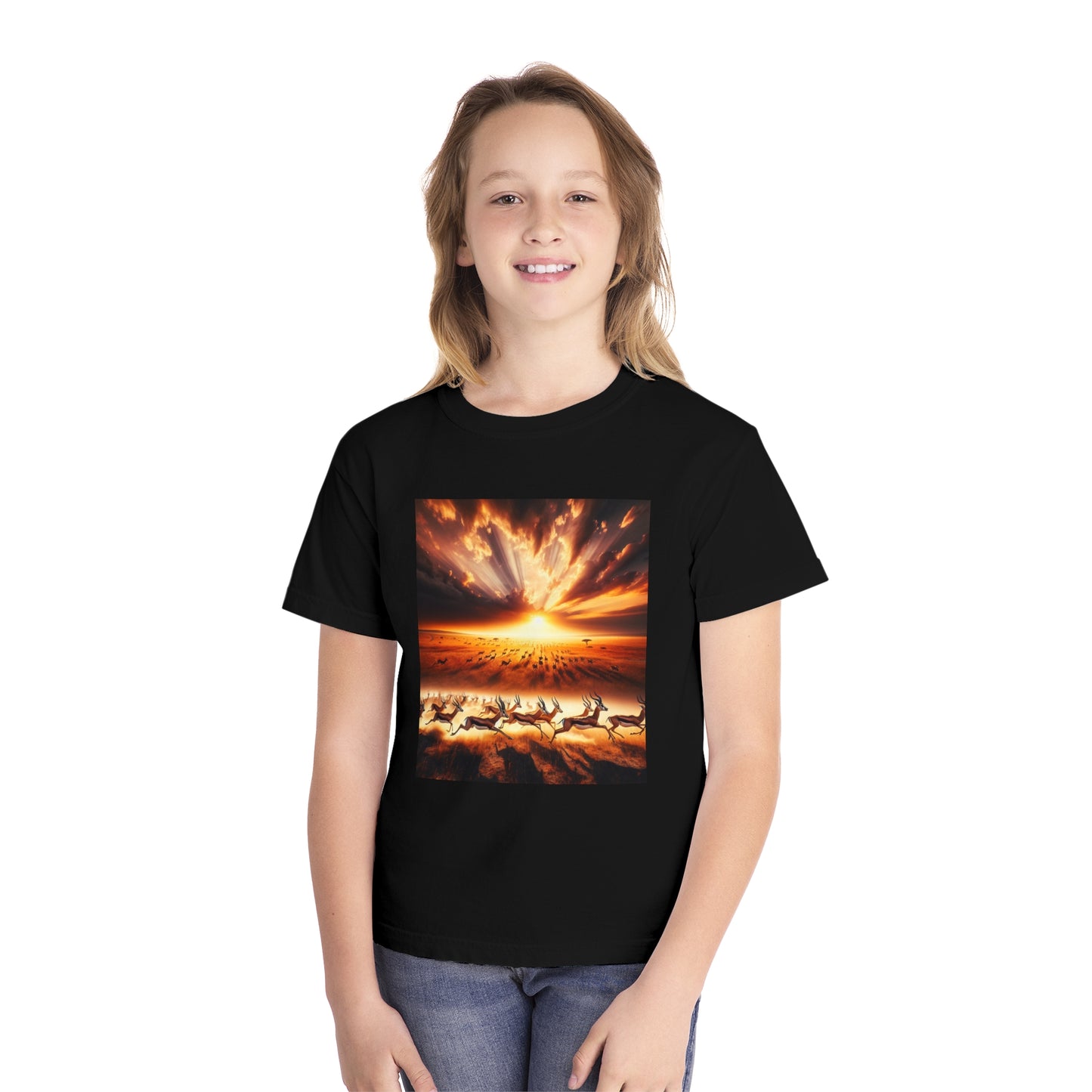 Gazelles Youth Midweight Tee