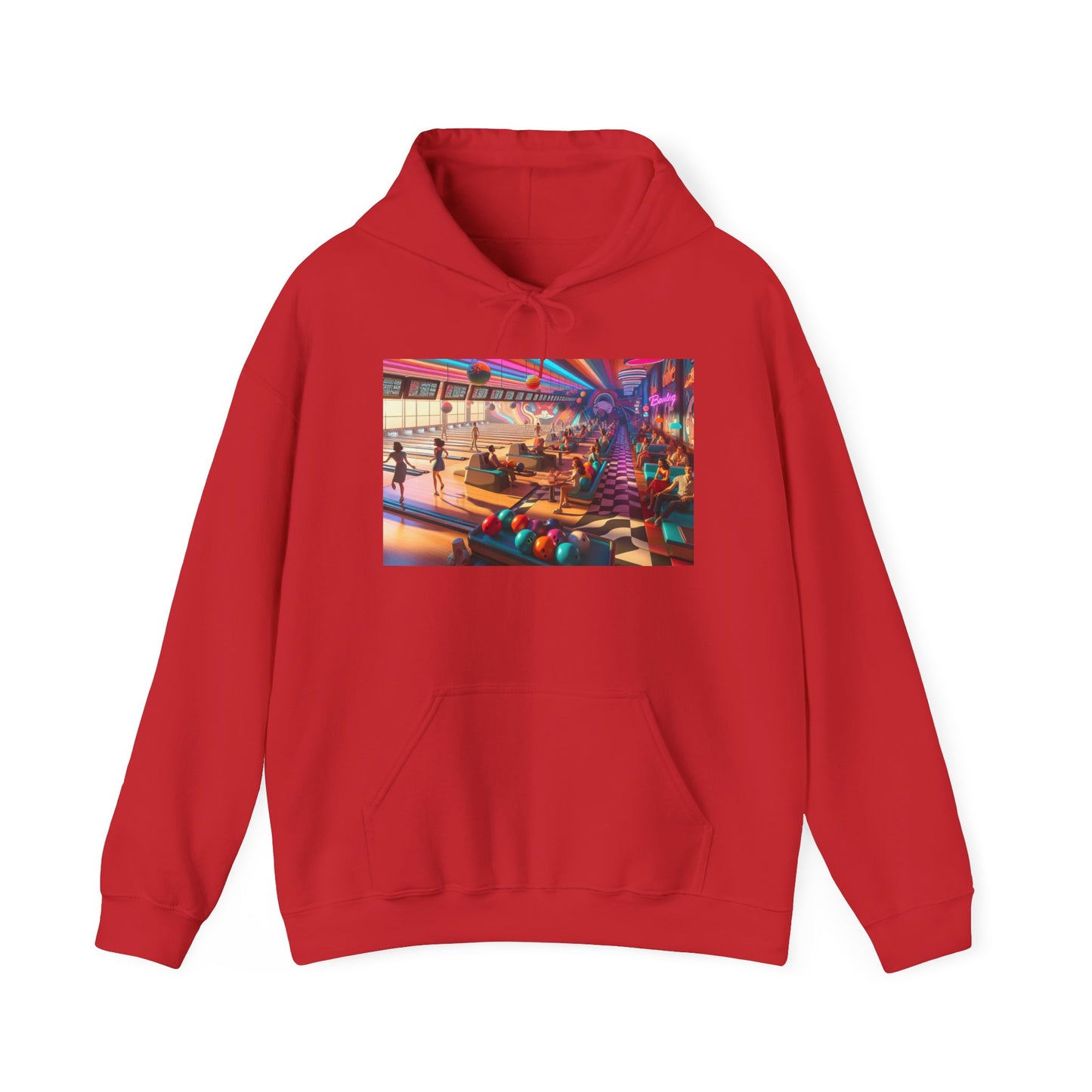 Bowling Unisex Hoodie - Sports Team Vibes