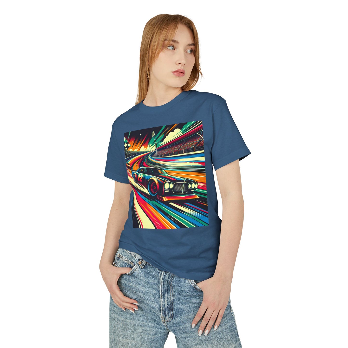 Nascar Heavyweight Tee - Unisex Garment-Dyed Shirt