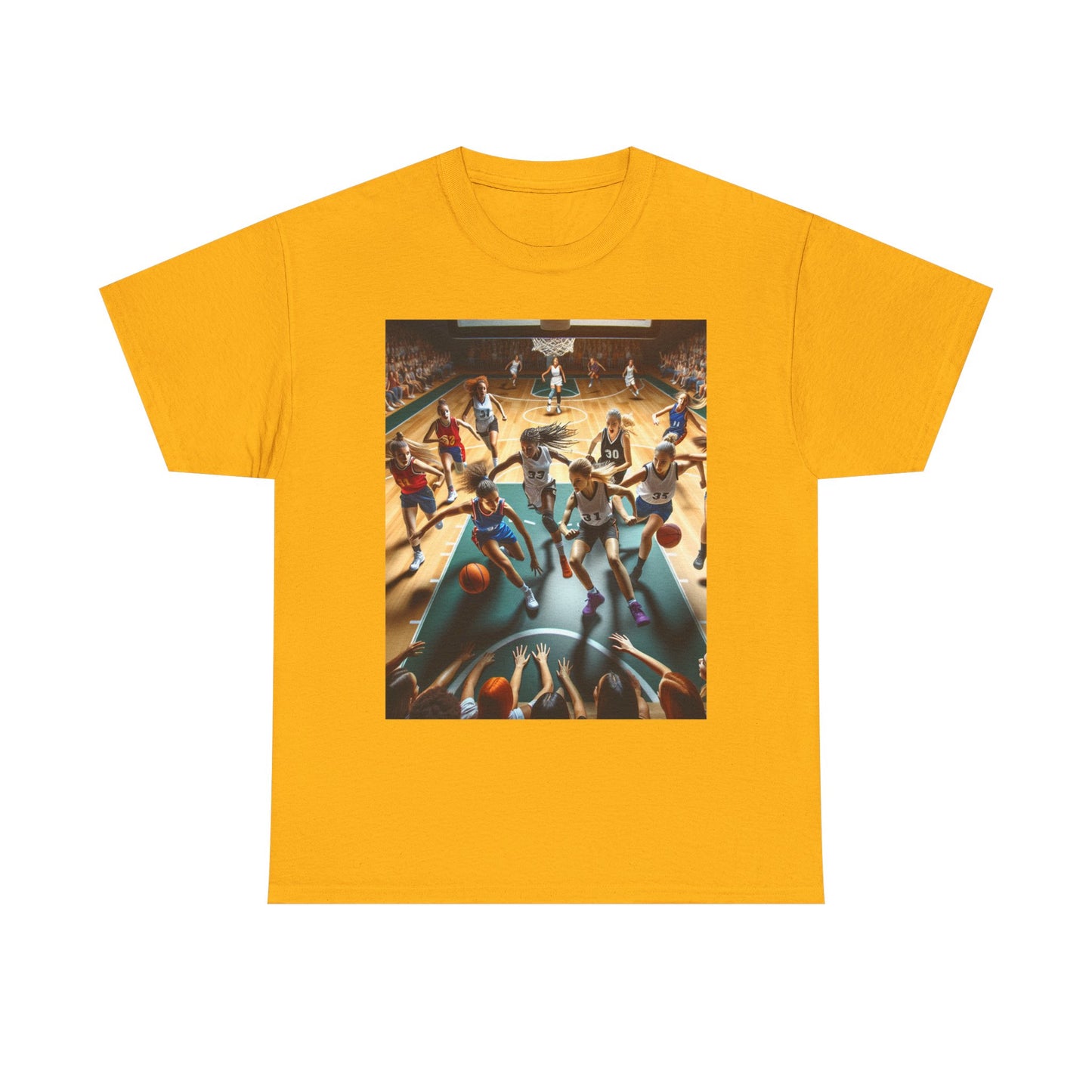 Basketball Women's Heavy Cotton Tee