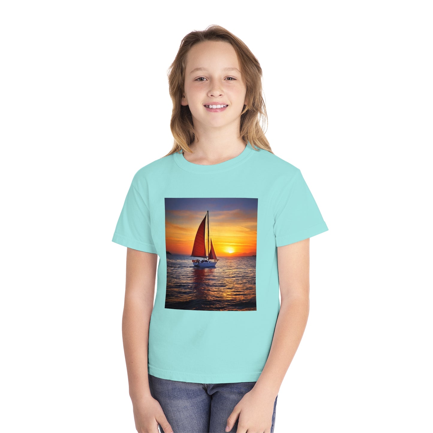 Sailing Youth Midweight Tee