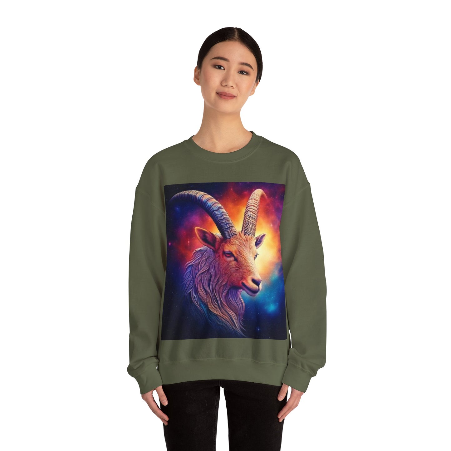 Capricorn Crewneck Sweatshirt | Zodiac Apparel, Unisex Sweatshirt