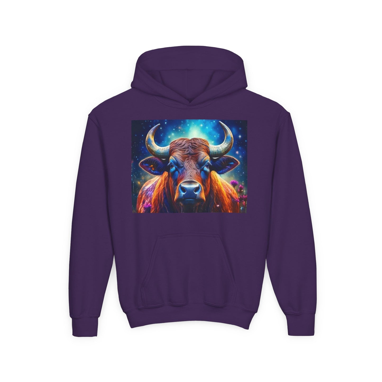 Taurus Youth Hoodie - Heavy Blend Sweatshirt