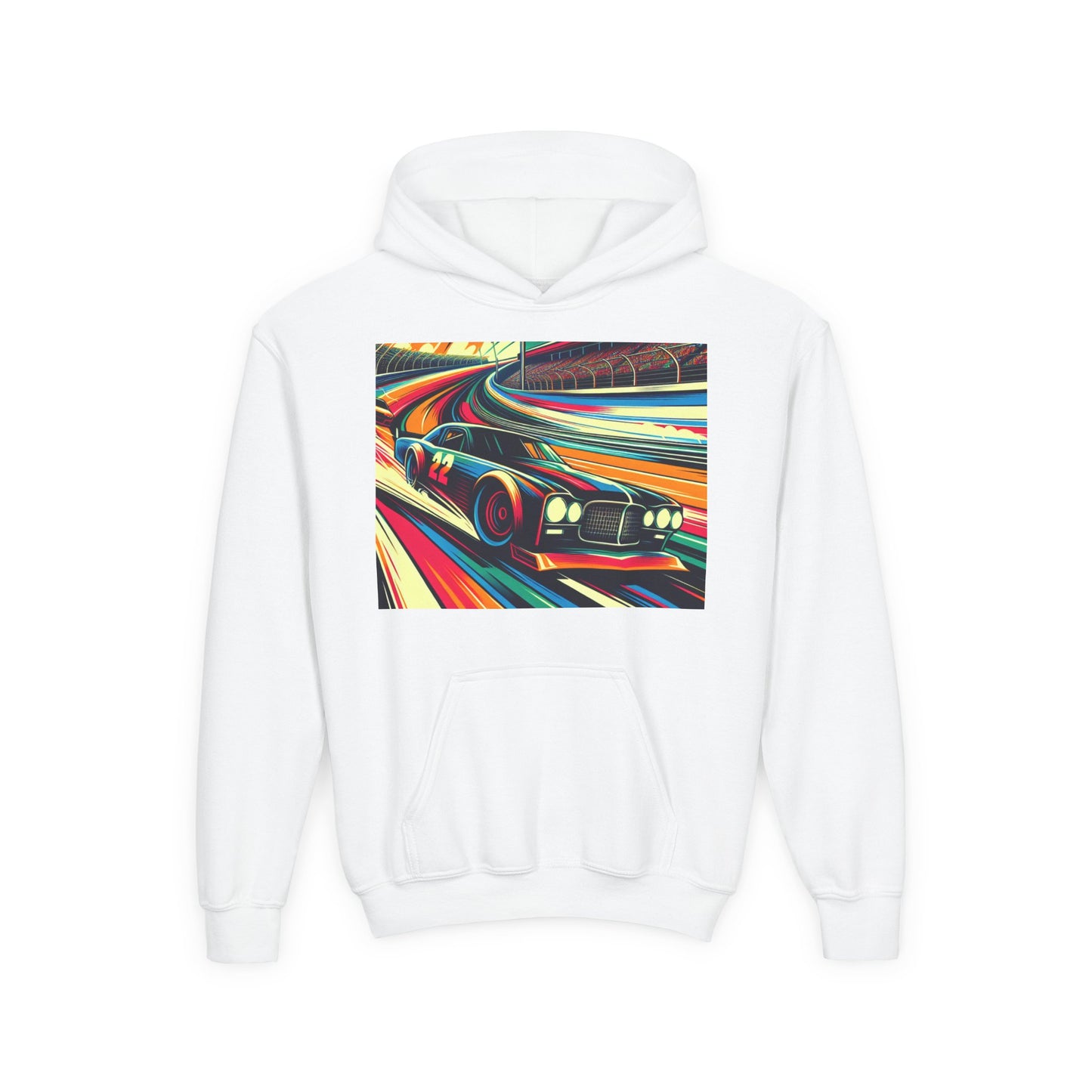 Nascar 22 Youth Hoodie - Heavy Blend Sweatshirt
