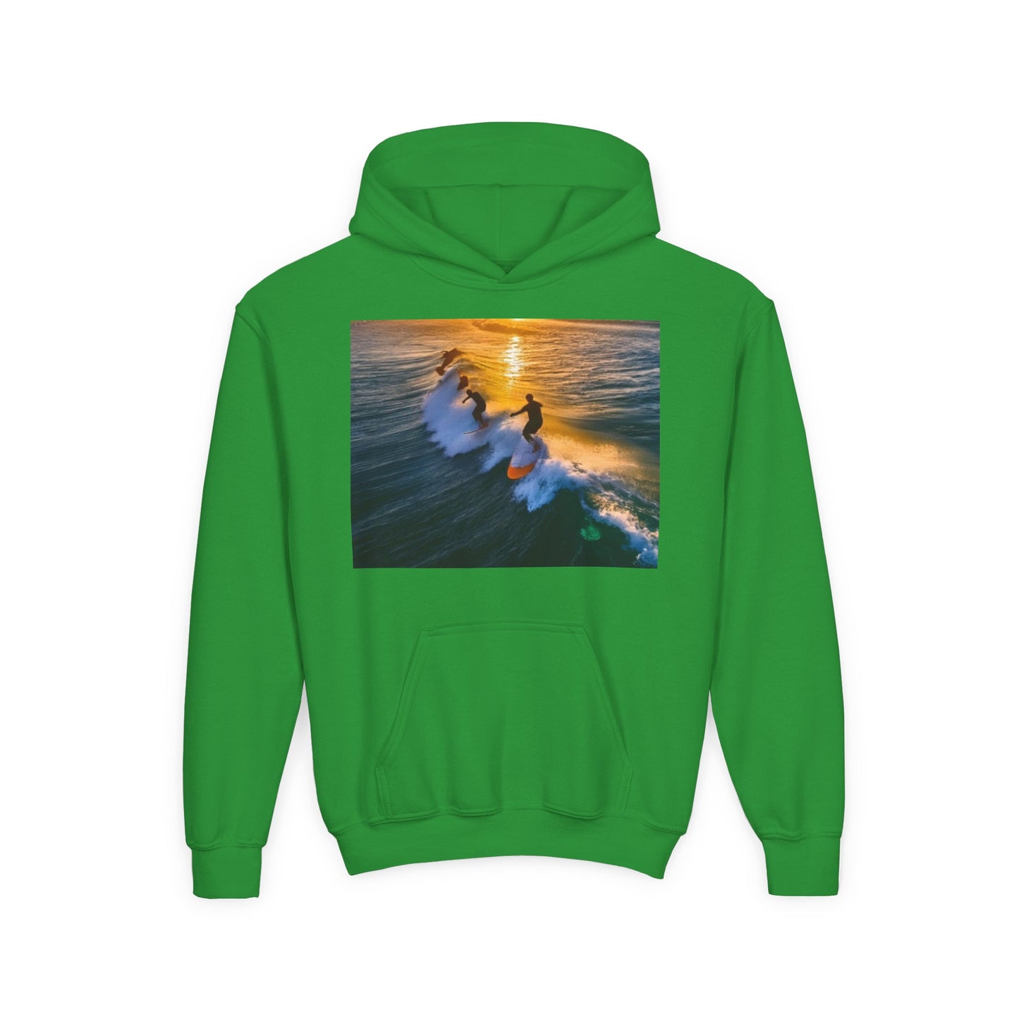Surfing Youth Hoodie - Heavy Blend Sweatshirt