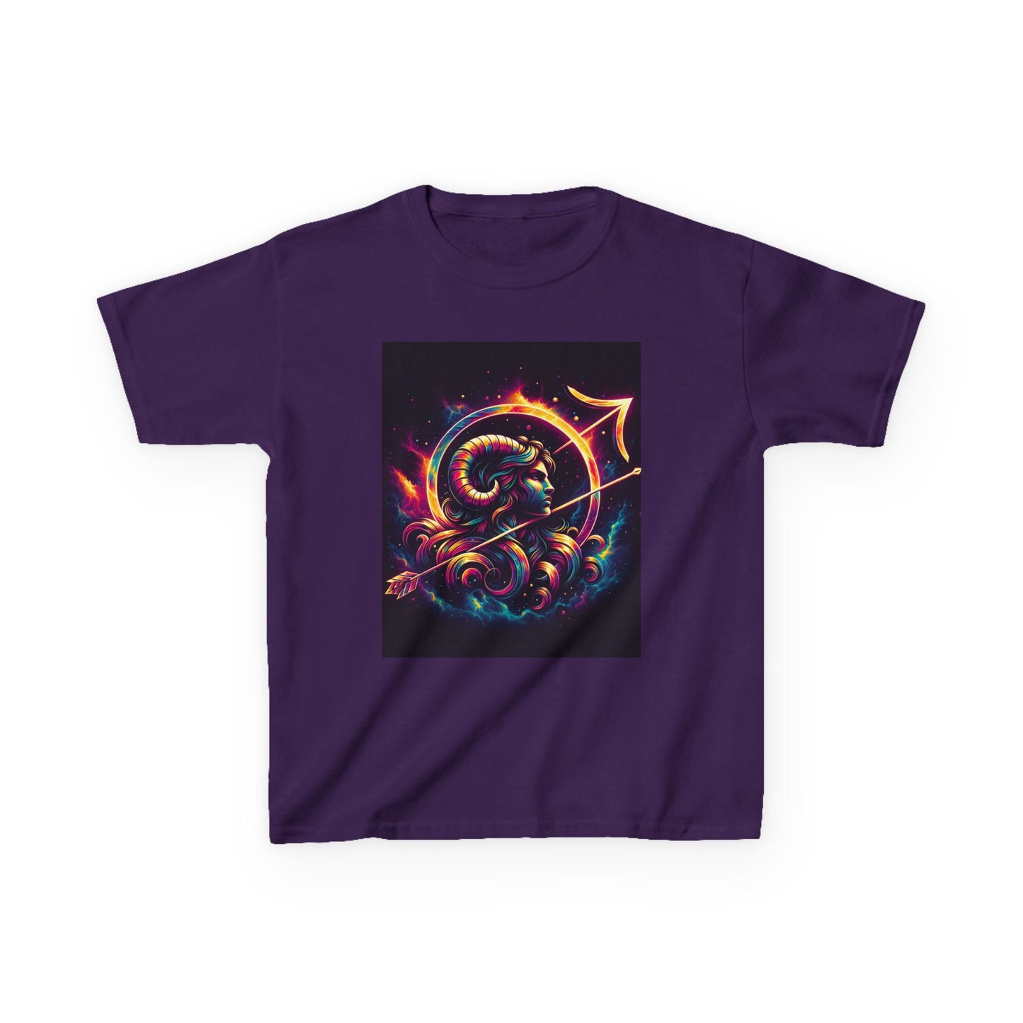 Sagittarius   Horoscope Kids Tee - Cosmic Zodiac T-Shirt for Astrology Lovers, Birthday Gift, Everyday Wear, Reference Guide, Unique Design