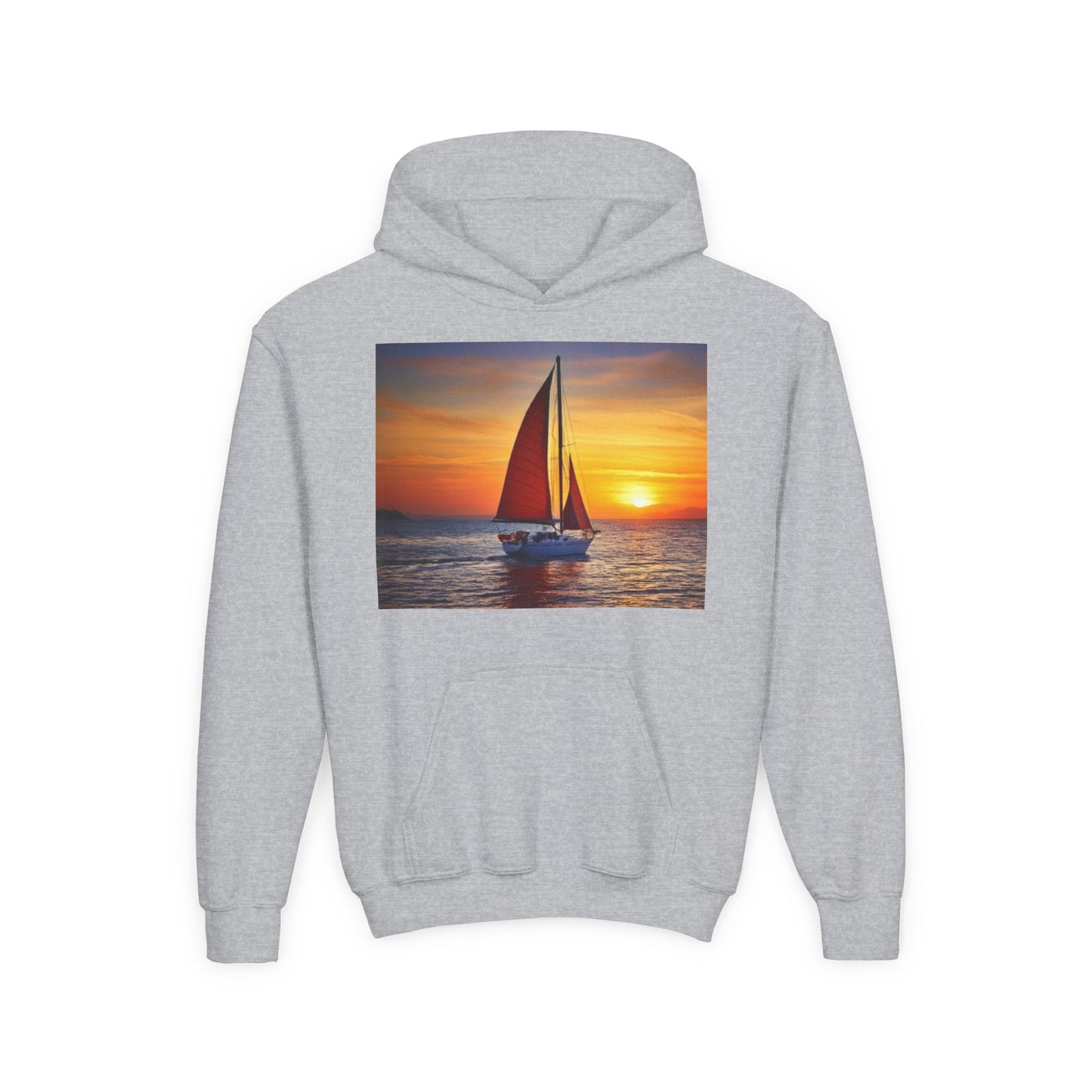 Sailing Youth Hoodie - Heavy Blend Sweatshirt