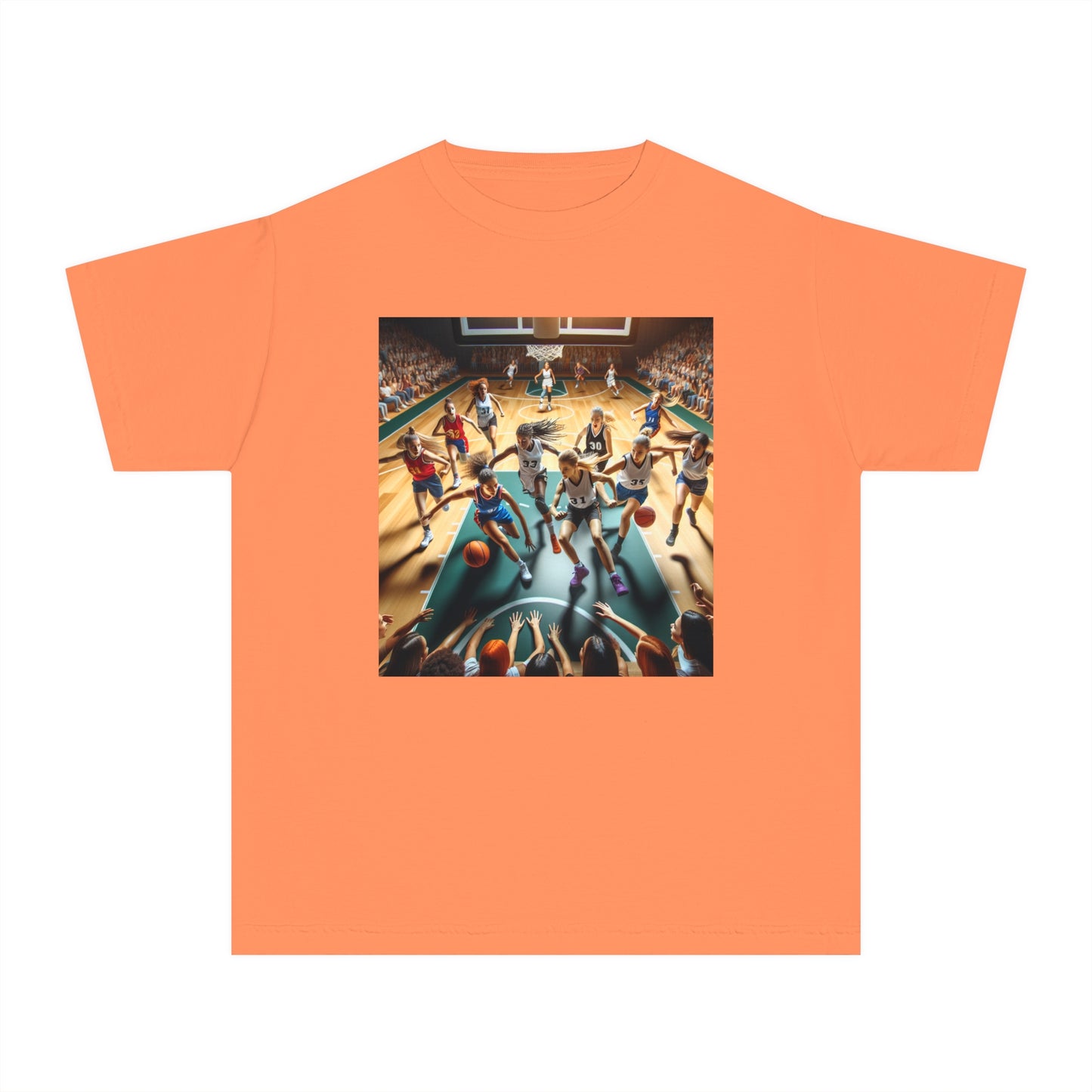 Basketball Youth Midweight Tee