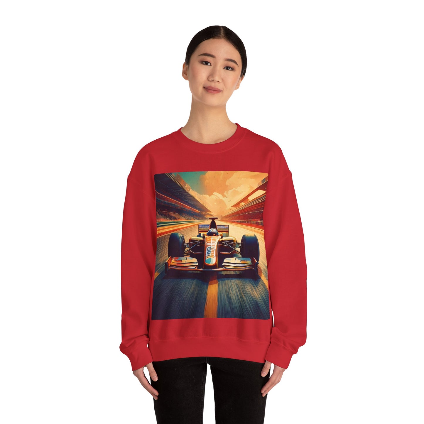 Race Car Crewneck Sweatshirt | Racing Apparel, Unisex Sweatshirt, F1 Gift, Motorsports Clothing, Car Enthusiasts Sweatshirt