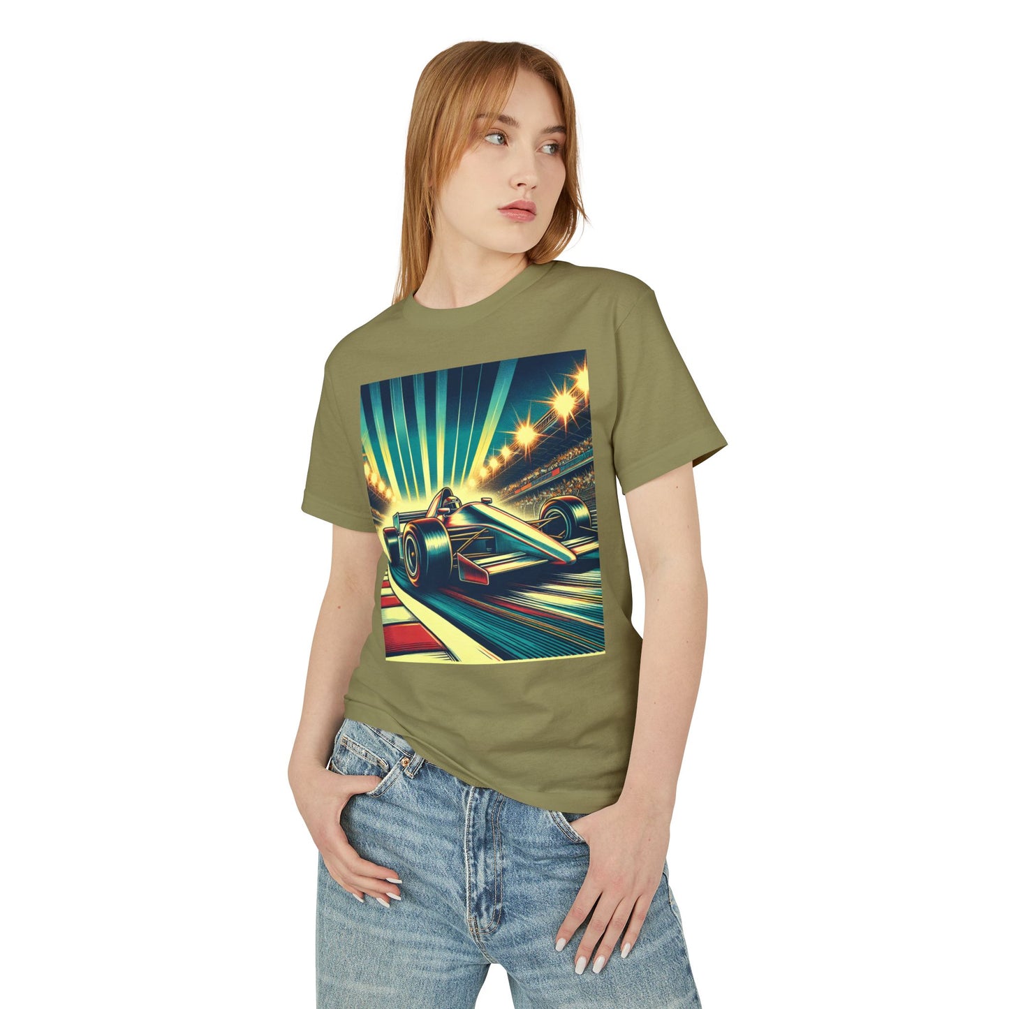 F1 Heavyweight Tee - Unisex Garment-Dyed Shirt