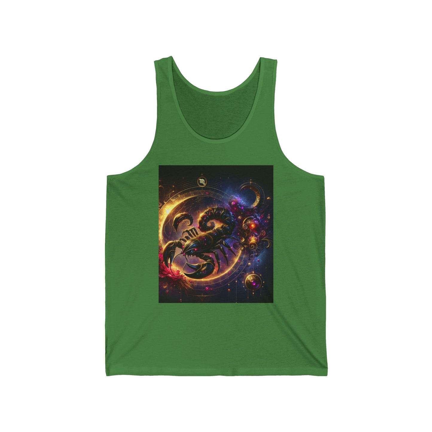 Scorpio Unisex Jersey Tank Top - Perfect for Festivals & Casual Wear