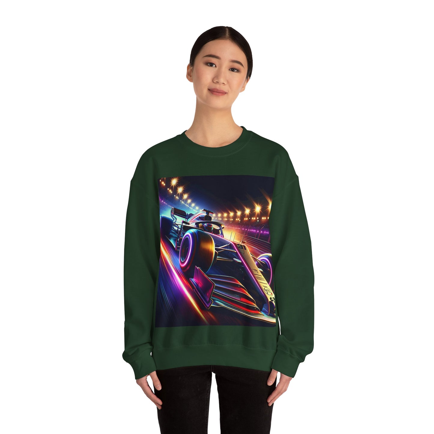 Race Car Crewneck Sweatshirt | Racing Apparel, Unisex Sweatshirt, F1 Gift, Motorsports Clothing, Car Enthusiasts Sweatshirt