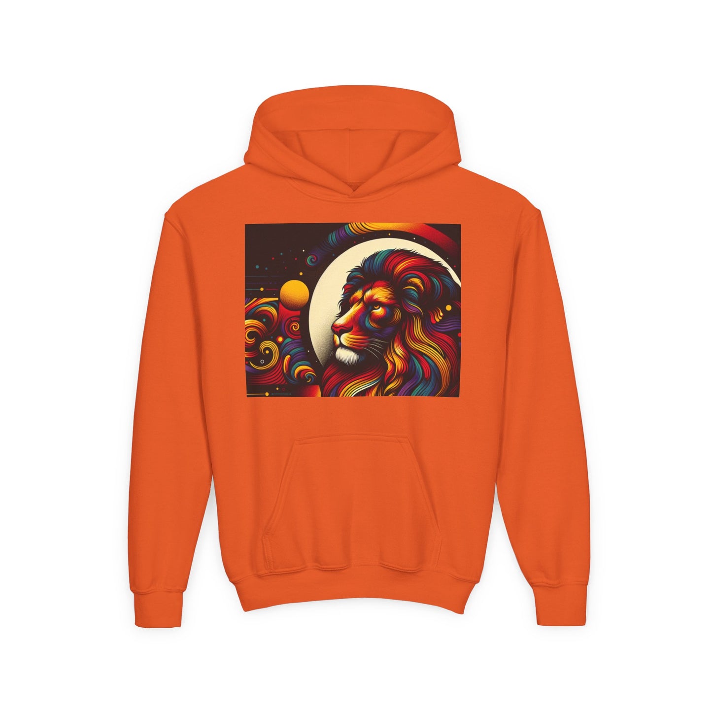Leo Youth Hoodie - Heavy Blend Sweatshirt