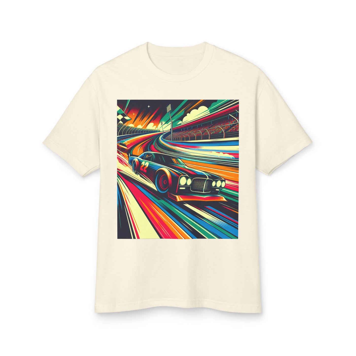 Nascar Heavyweight Tee - Unisex Garment-Dyed Shirt