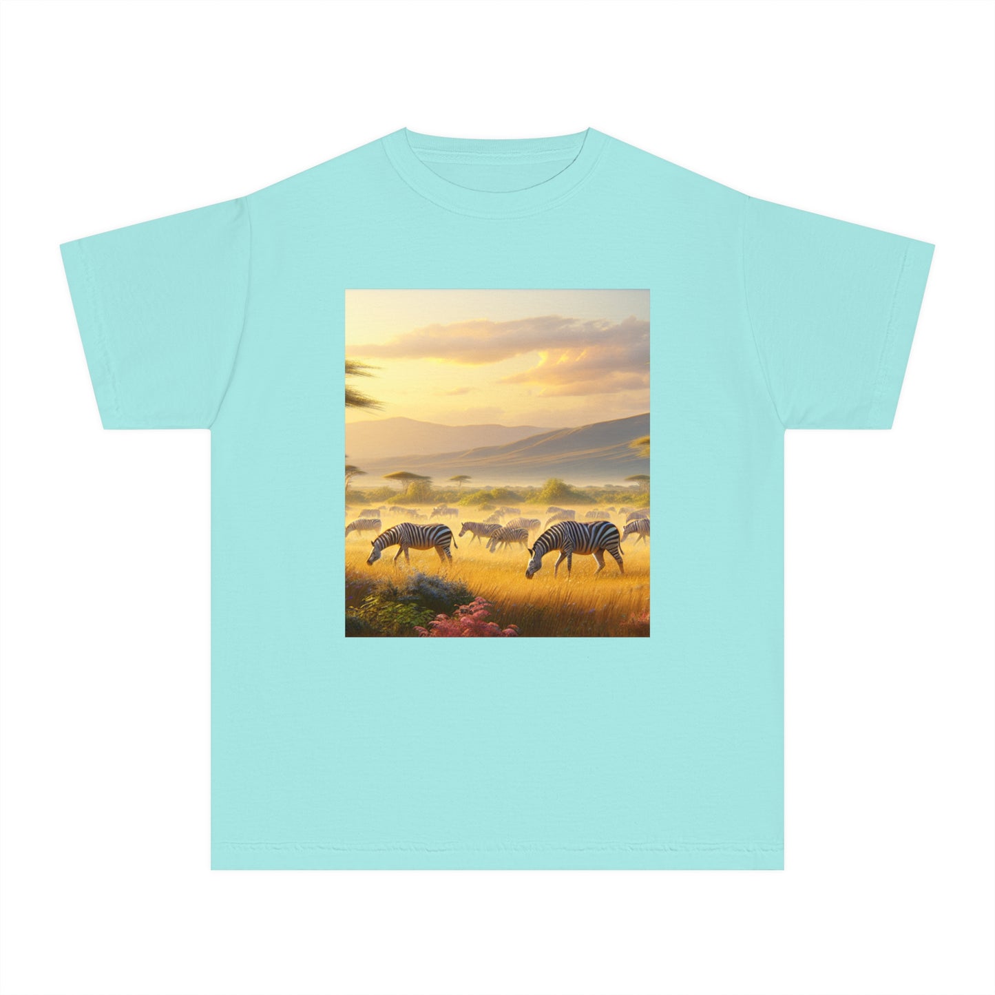 Zebras Youth Midweight Tee