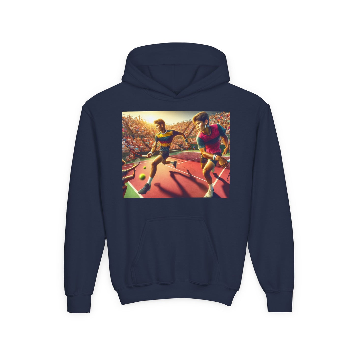 Tennis Youth Heavy Blend Hooded Sweatshirt