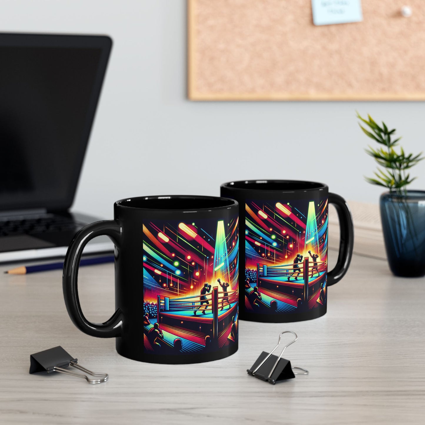 Boxing Mug | Vibrant Design | Perfect Gift for Boxing Lovers, Father's Day, Birthday