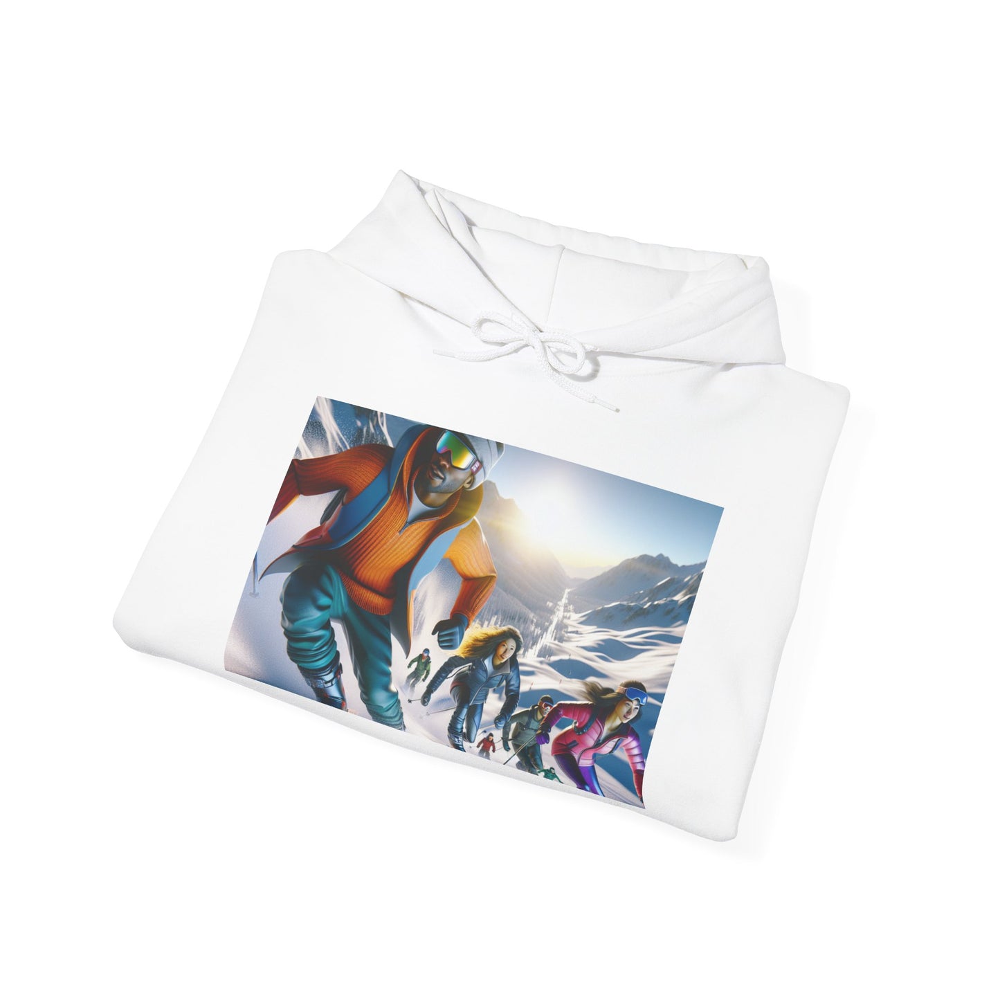Skiing Unisex Hoodie - Sports Team Vibes