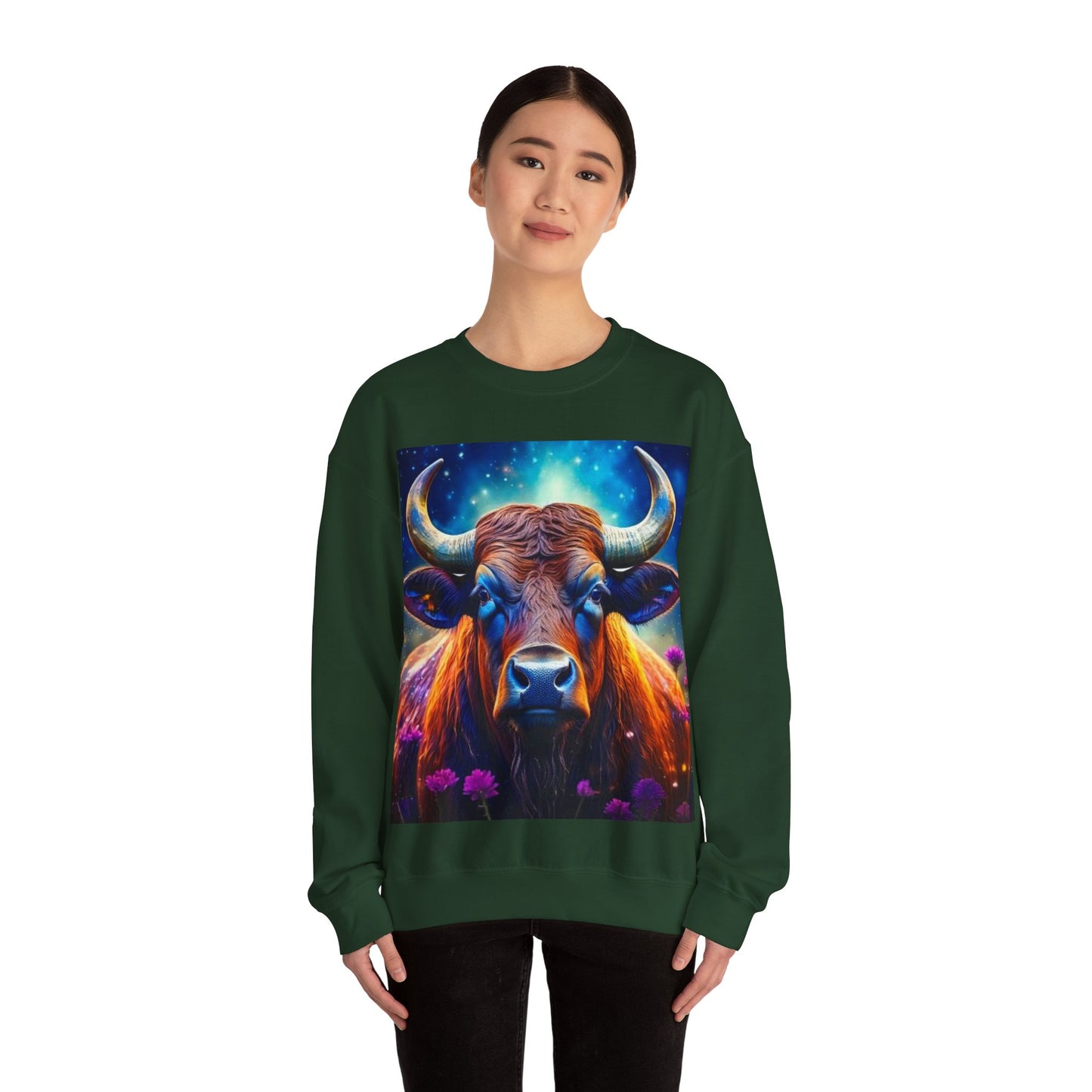 Taurus Crewneck Sweatshirt | Zodiac Apparel, Unisex Sweatshirt
