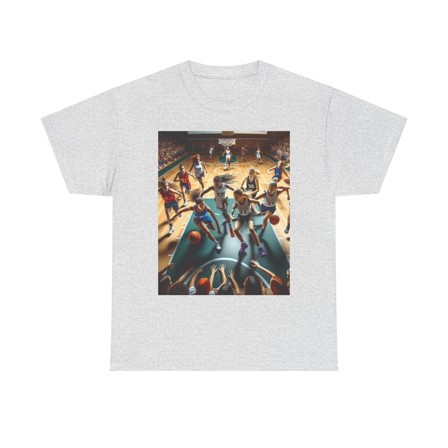 Basketball Women's Heavy Cotton Tee