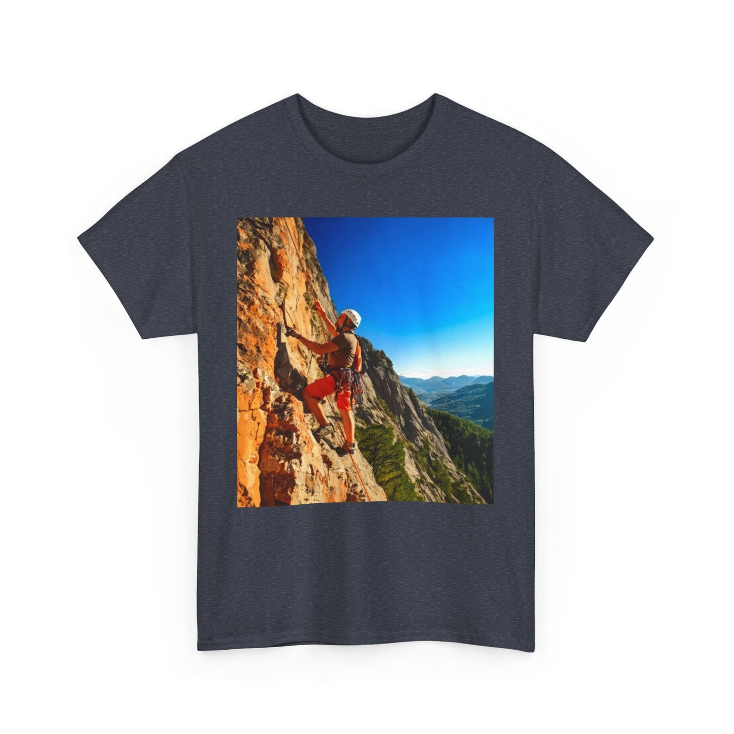 Rock climbing Women's Heavy Cotton Tee