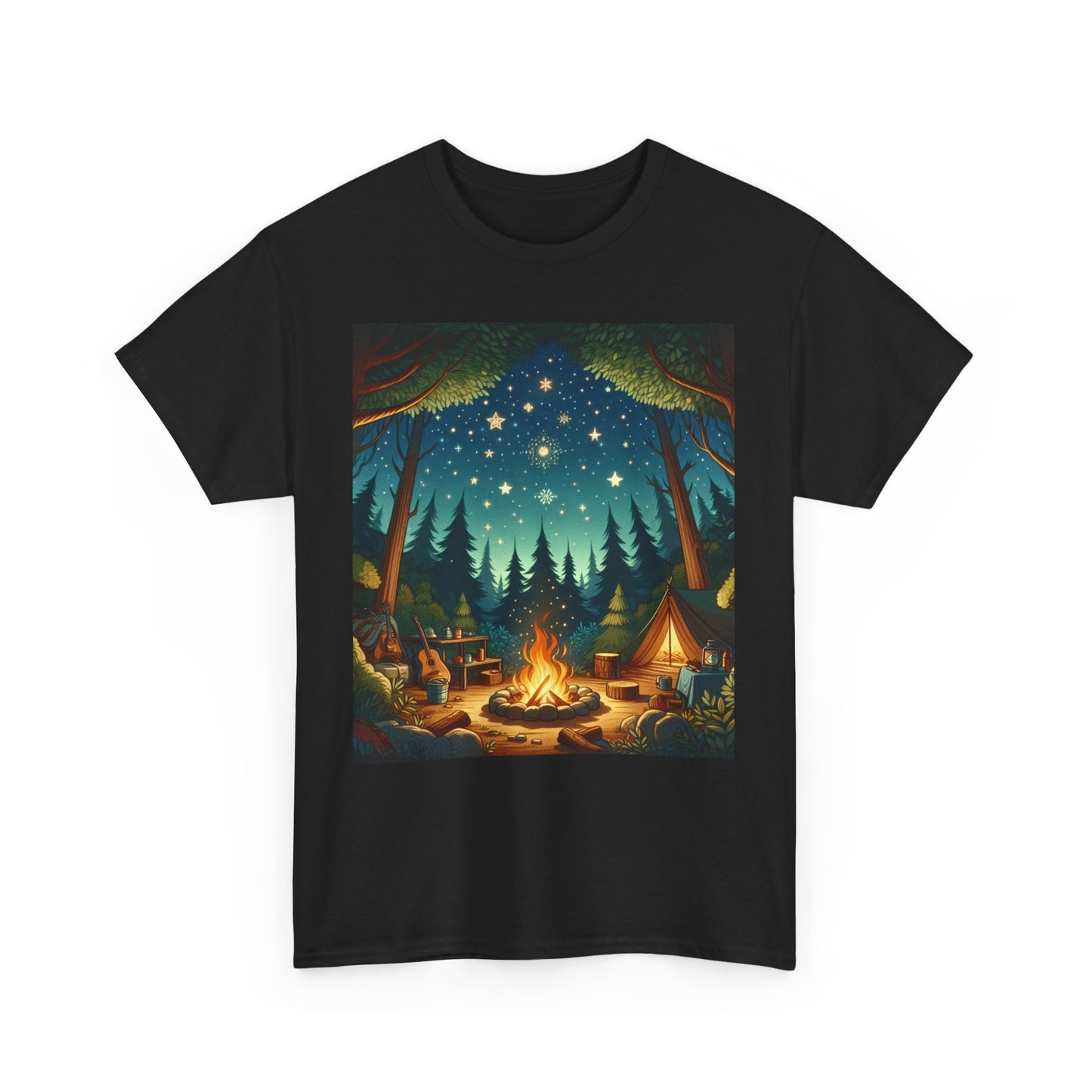 Camping Women's Heavy Cotton Tee
