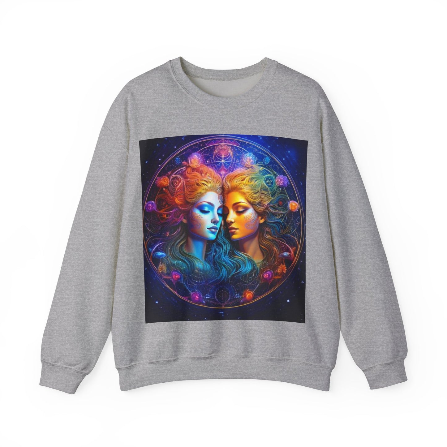 Gemini Crewneck Sweatshirt | Zodiac Apparel, Unisex Sweatshirt
