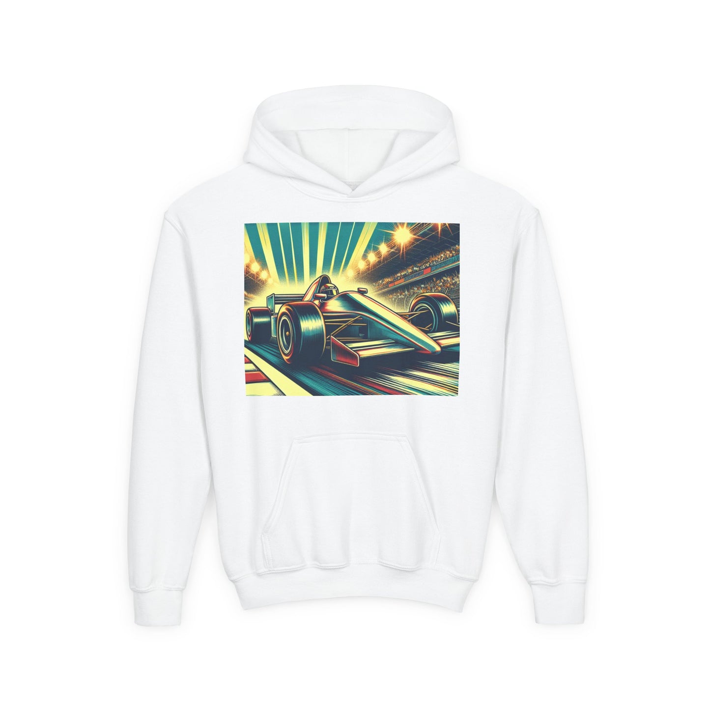 Fi Youth Hoodie - Heavy Blend Sweatshirt