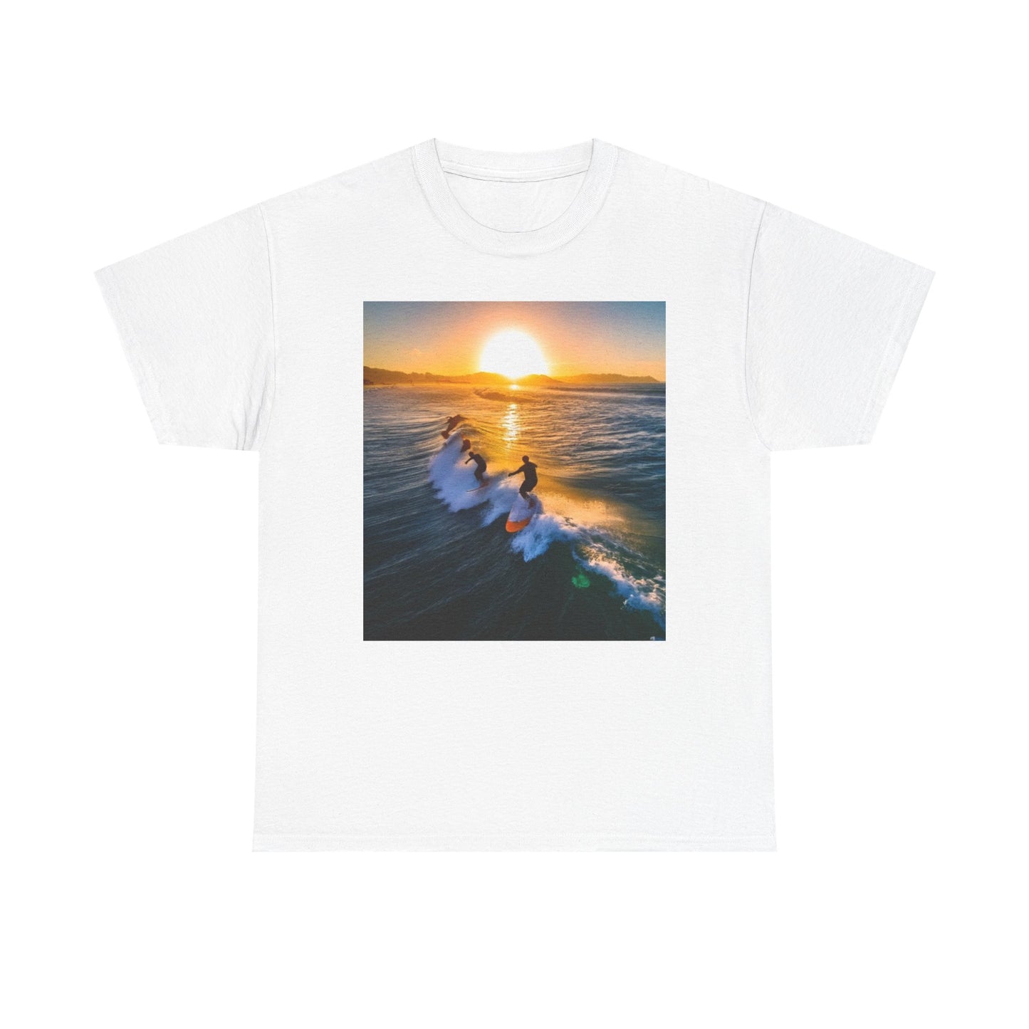 Surfing Women's Heavy Cotton Tee
