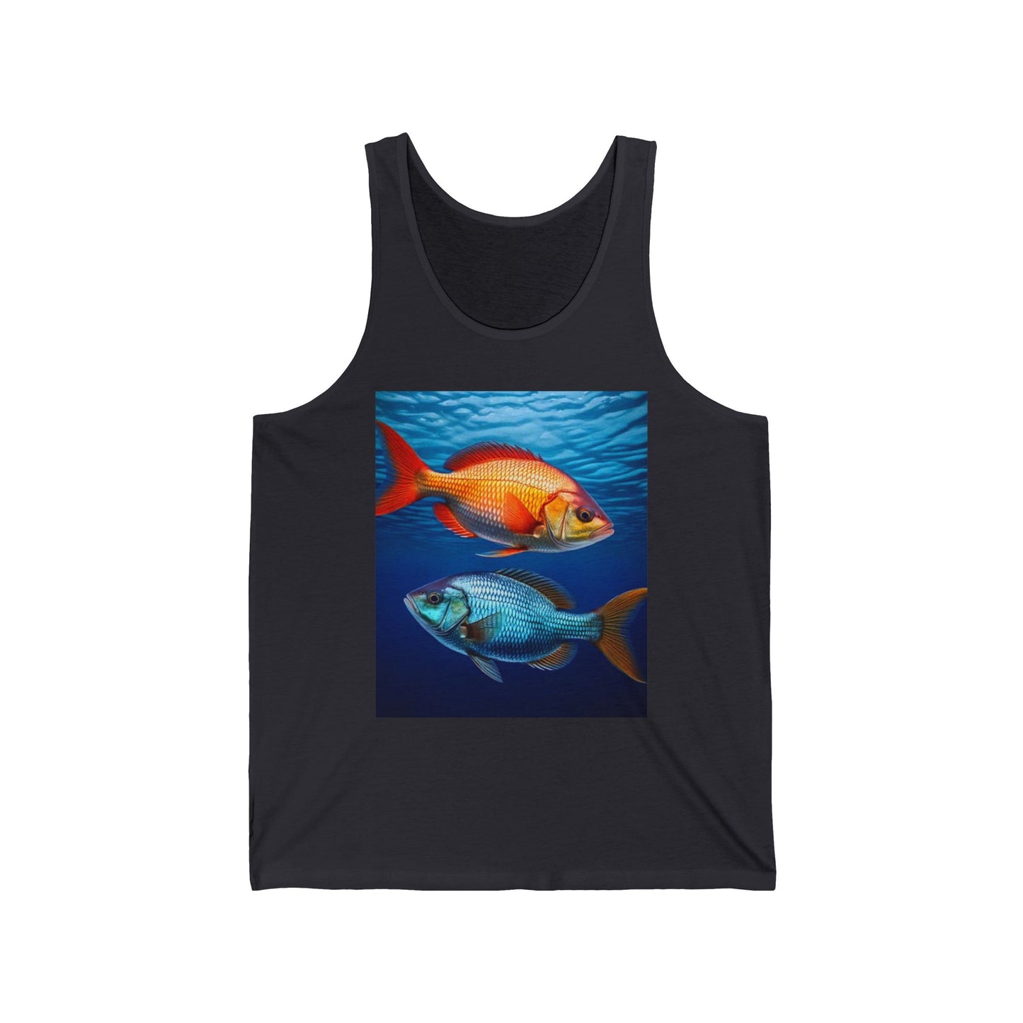 Pisces Unisex Jersey Tank Top - Perfect for Festivals & Casual Wear