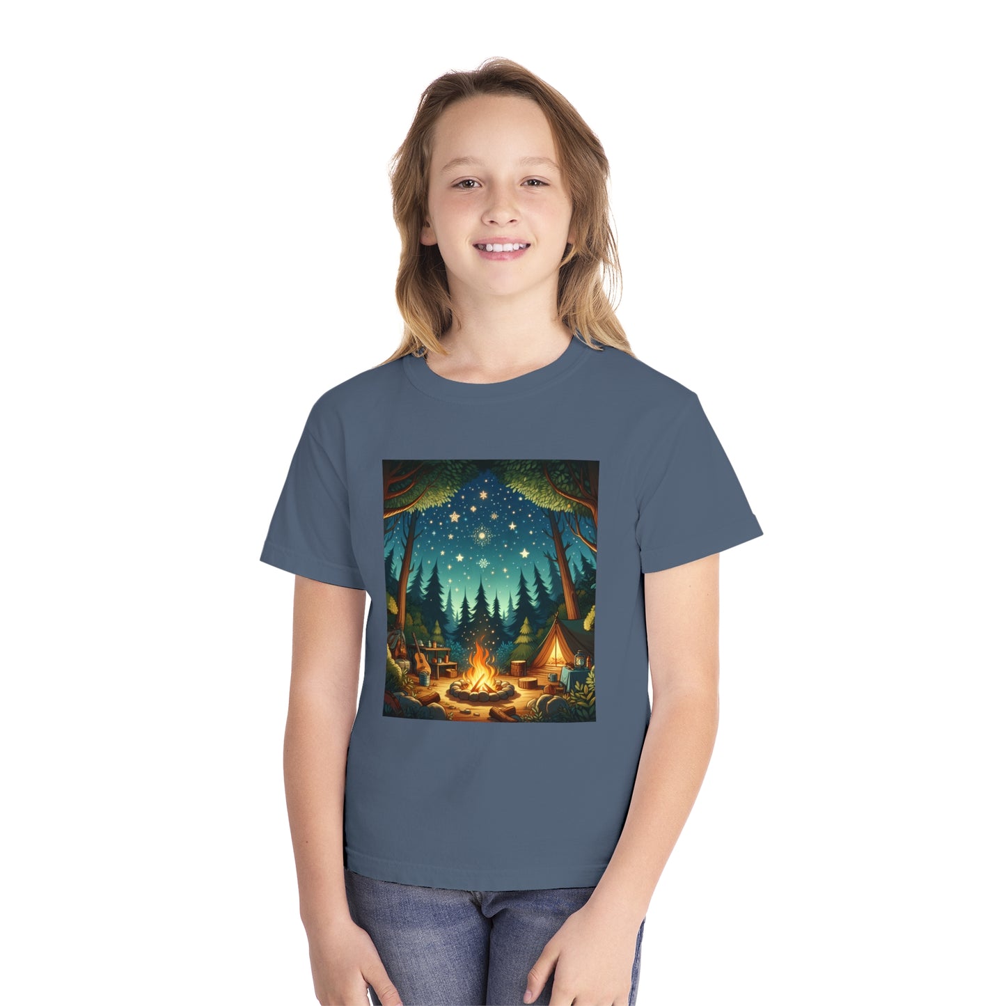 Camping Youth Midweight Tee