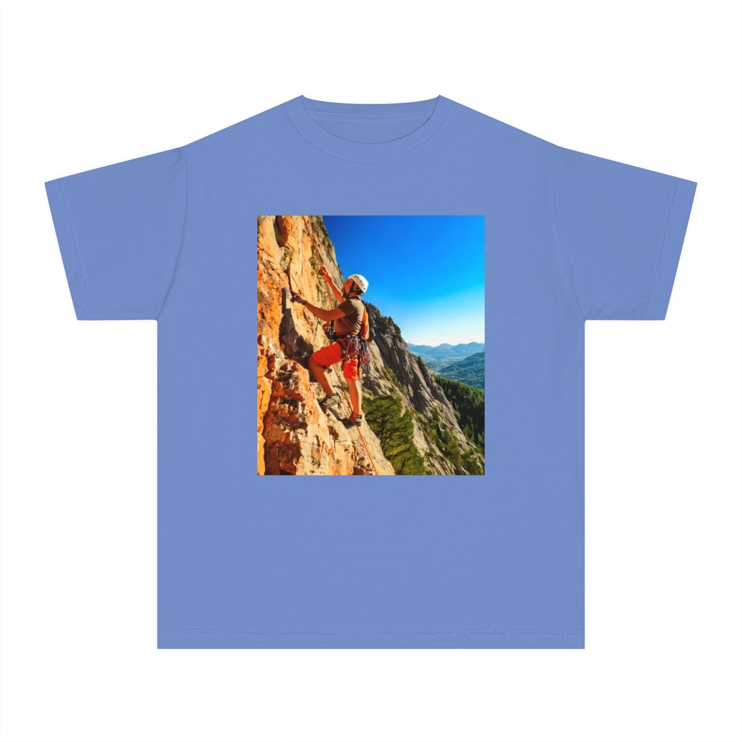 Rock Climbing Youth Midweight Tee