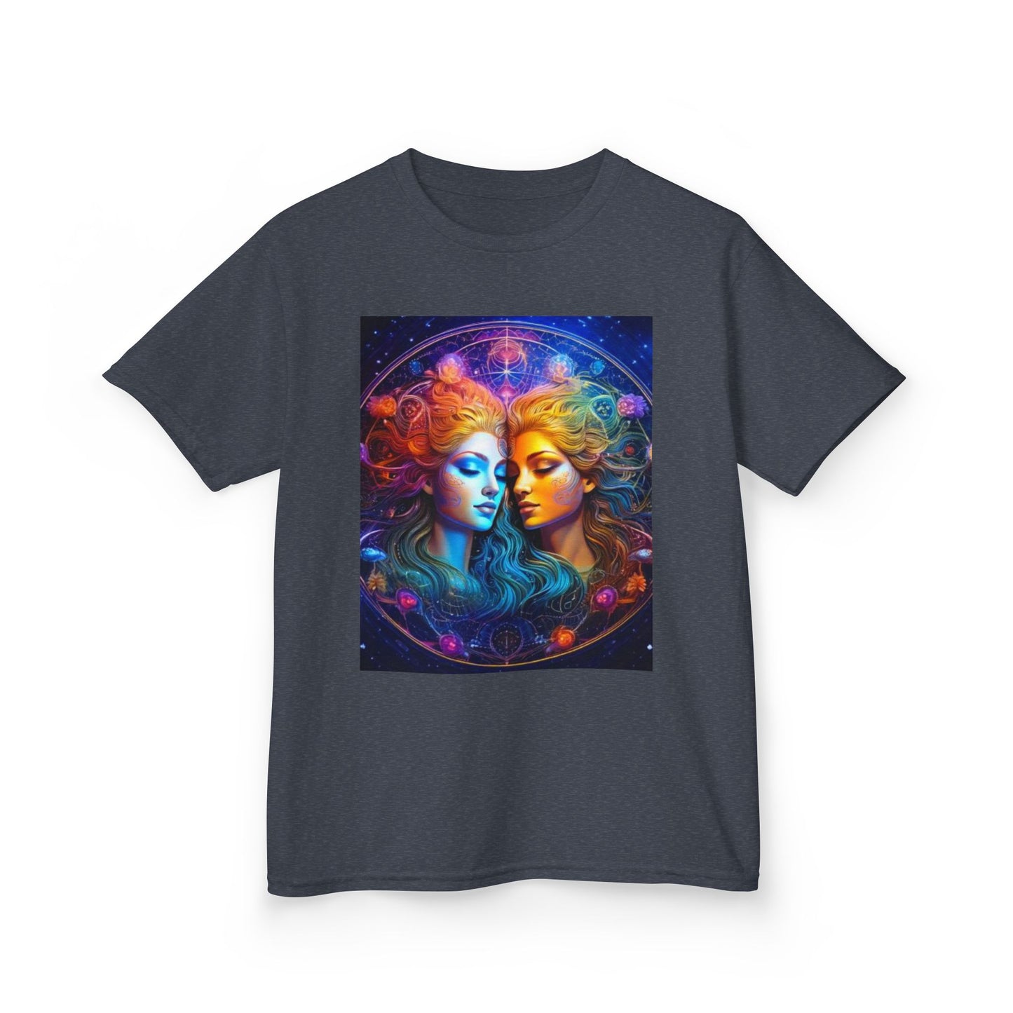 Gemini Horoscope Kids Tee - Cosmic Zodiac T-Shirt for Astrology Lovers, Birthday Gift, Everyday Wear, Reference Guide, Unique Design