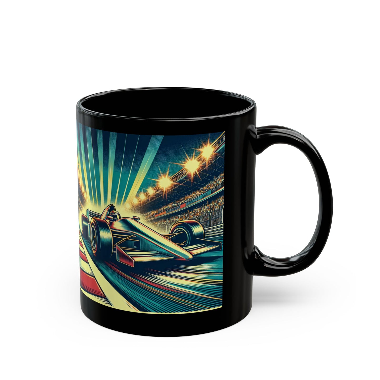 Racing Enthusiast Mug | Vibrant Formula 1 Design | Perfect Gift for Car Lovers, Motorsport Decor, Father's Day, Birthday