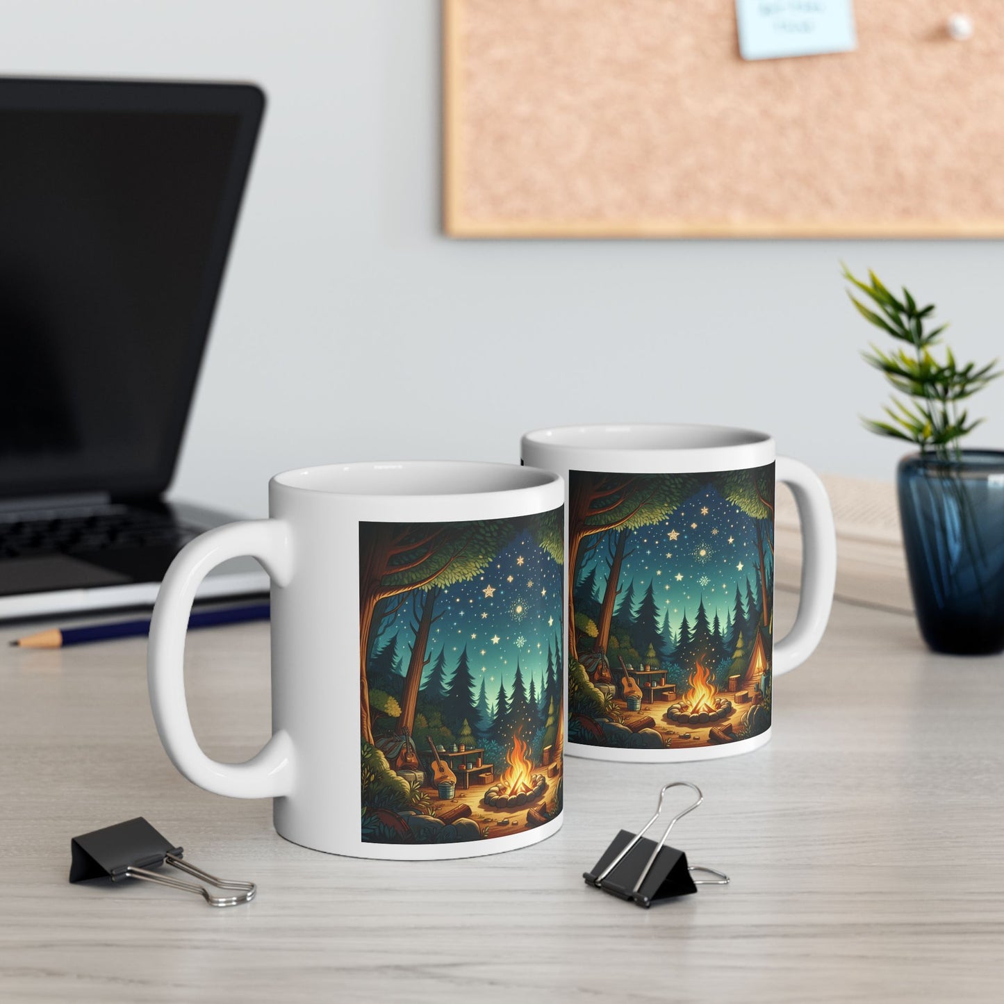 Camping Ceramic Mug