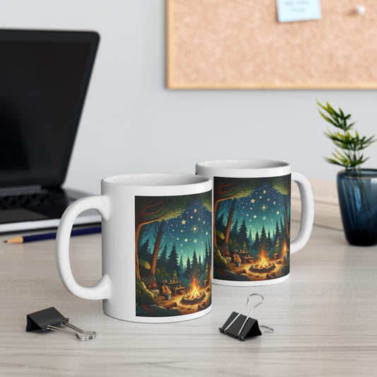 Camping Ceramic Mug
