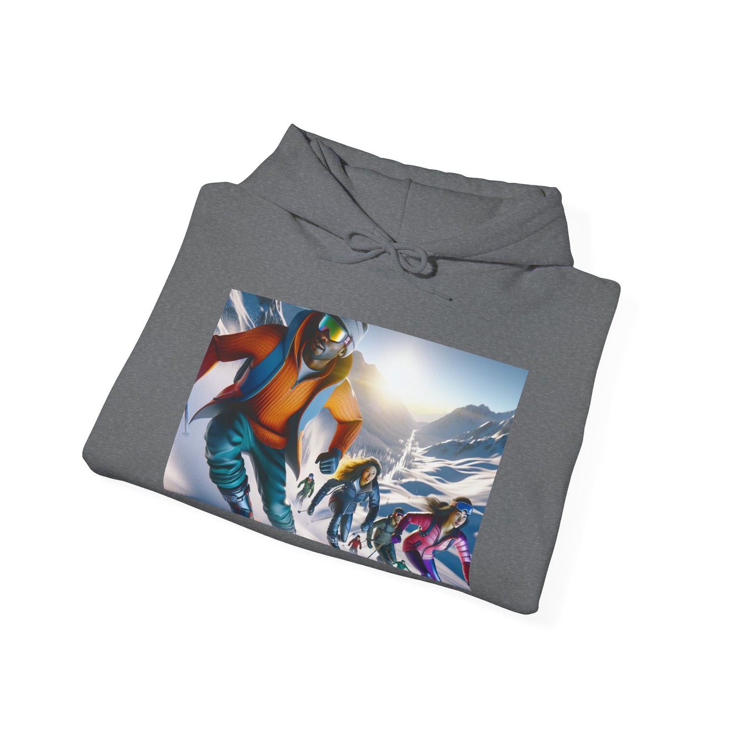 Skiing Unisex Hoodie - Sports Team Vibes
