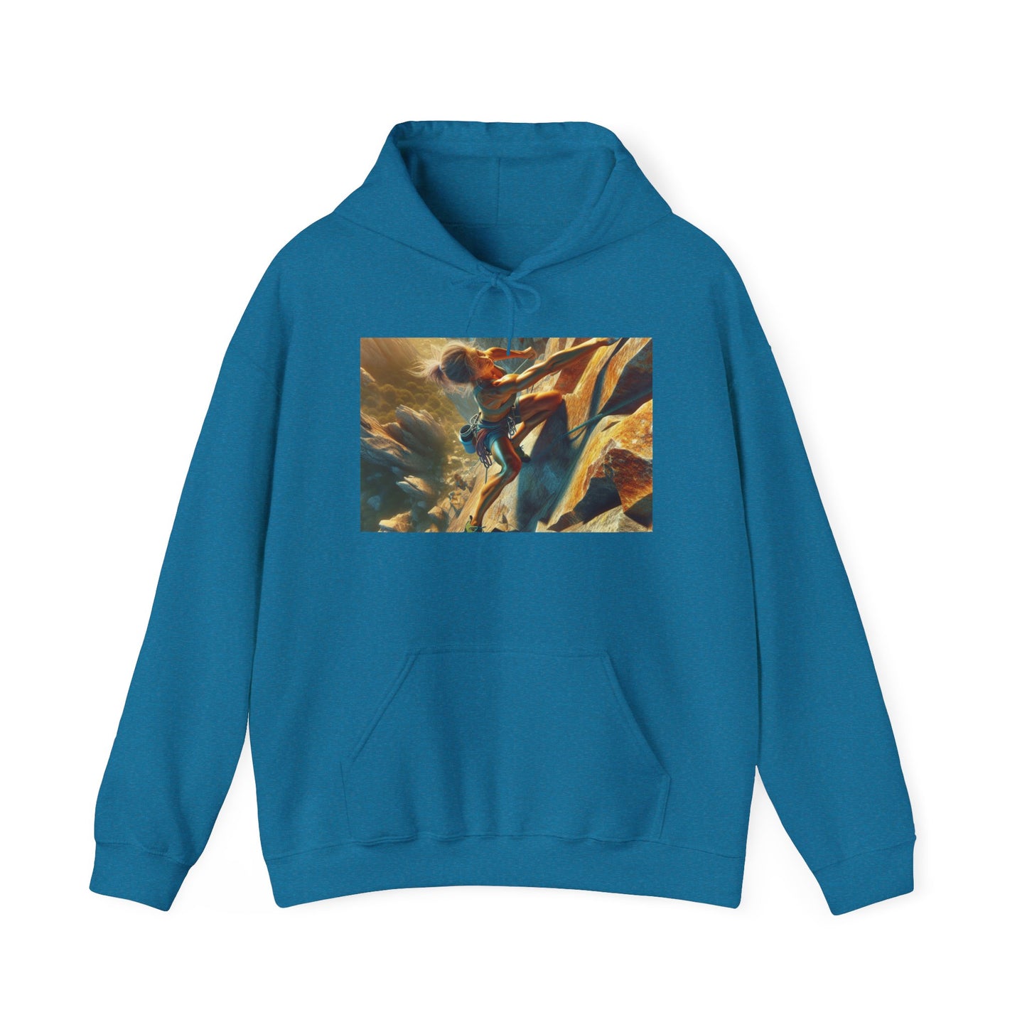Rock Climbing Unisex Hoodie - Sports Team Vibes