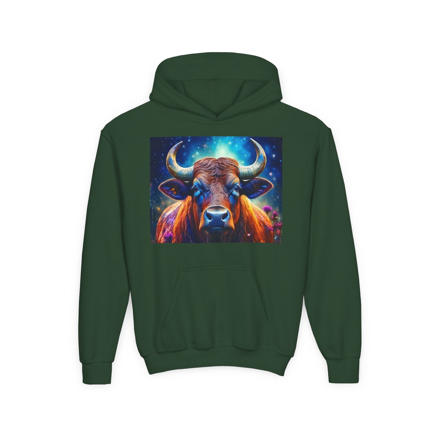 Taurus Youth Hoodie - Heavy Blend Sweatshirt
