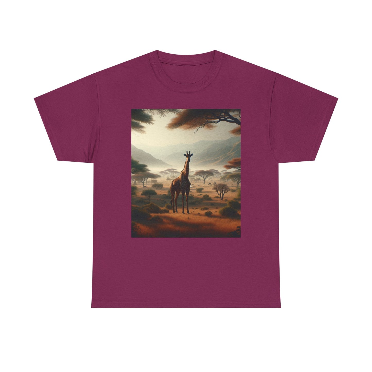 Giraffes Women's Heavy Cotton Tee