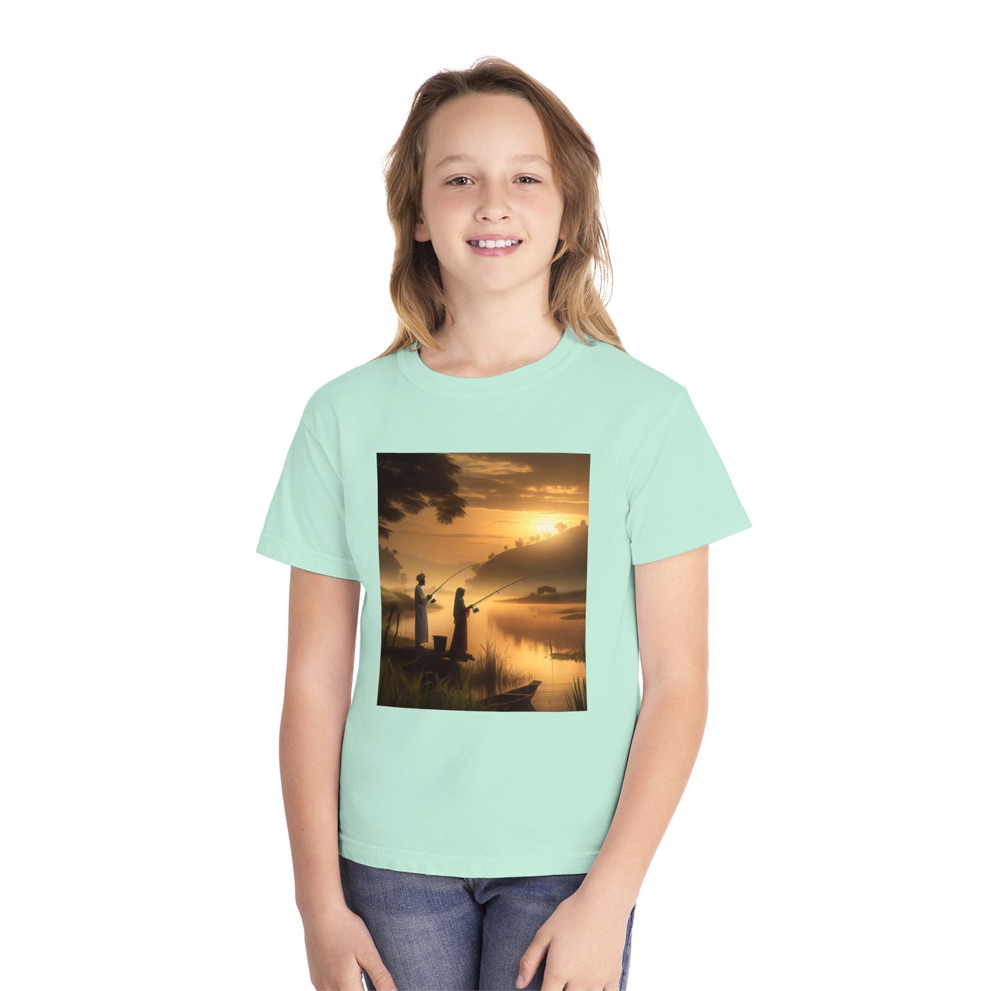 Fishing Youth Midweight Tee