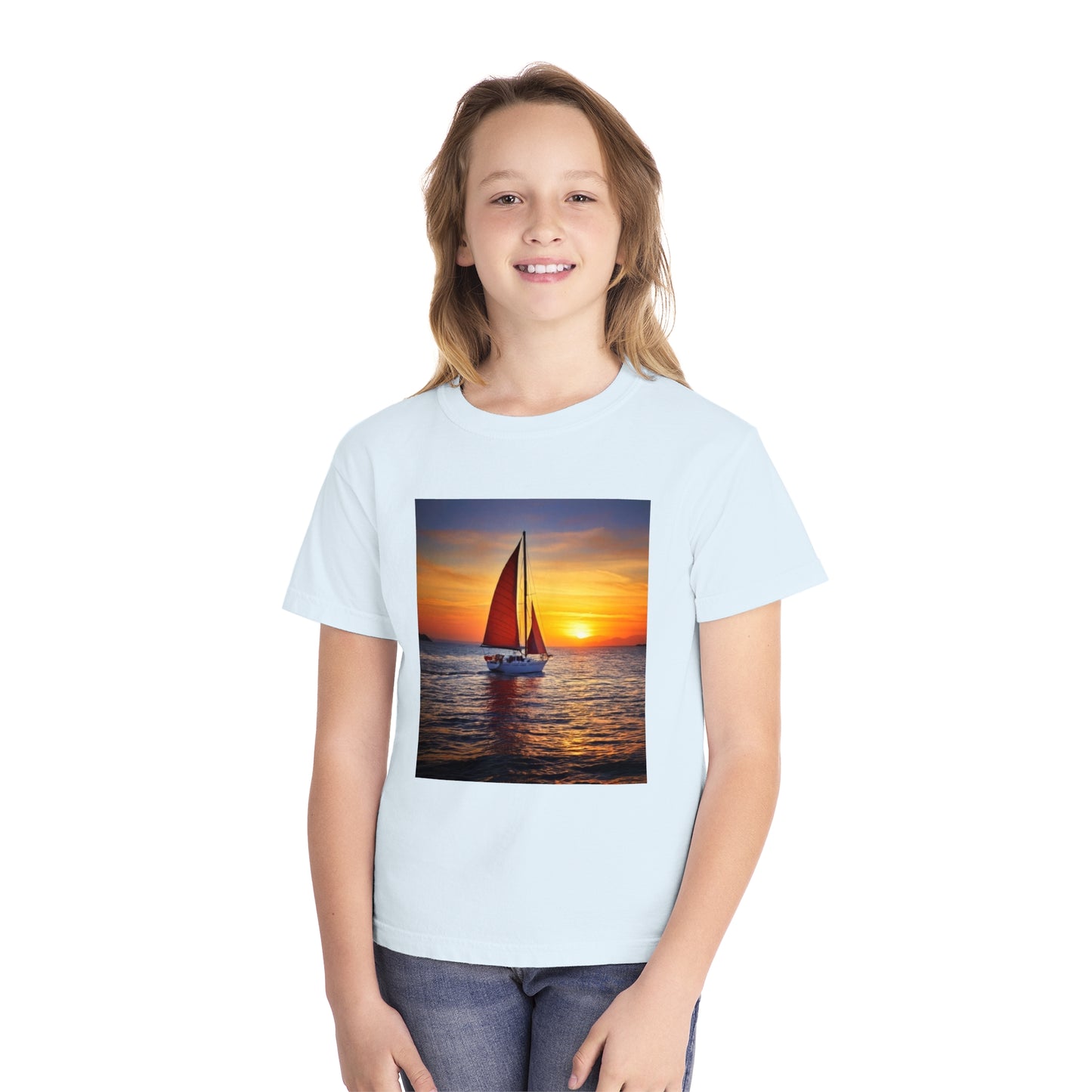 Sailing Youth Midweight Tee