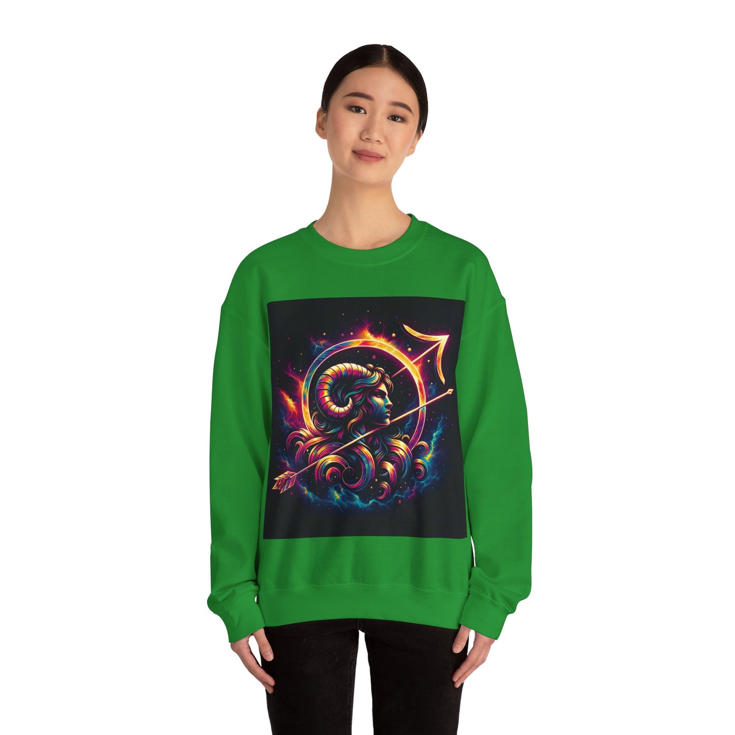 Sagittarius Crewneck Sweatshirt | Zodiac Apparel, Unisex Sweatshirt