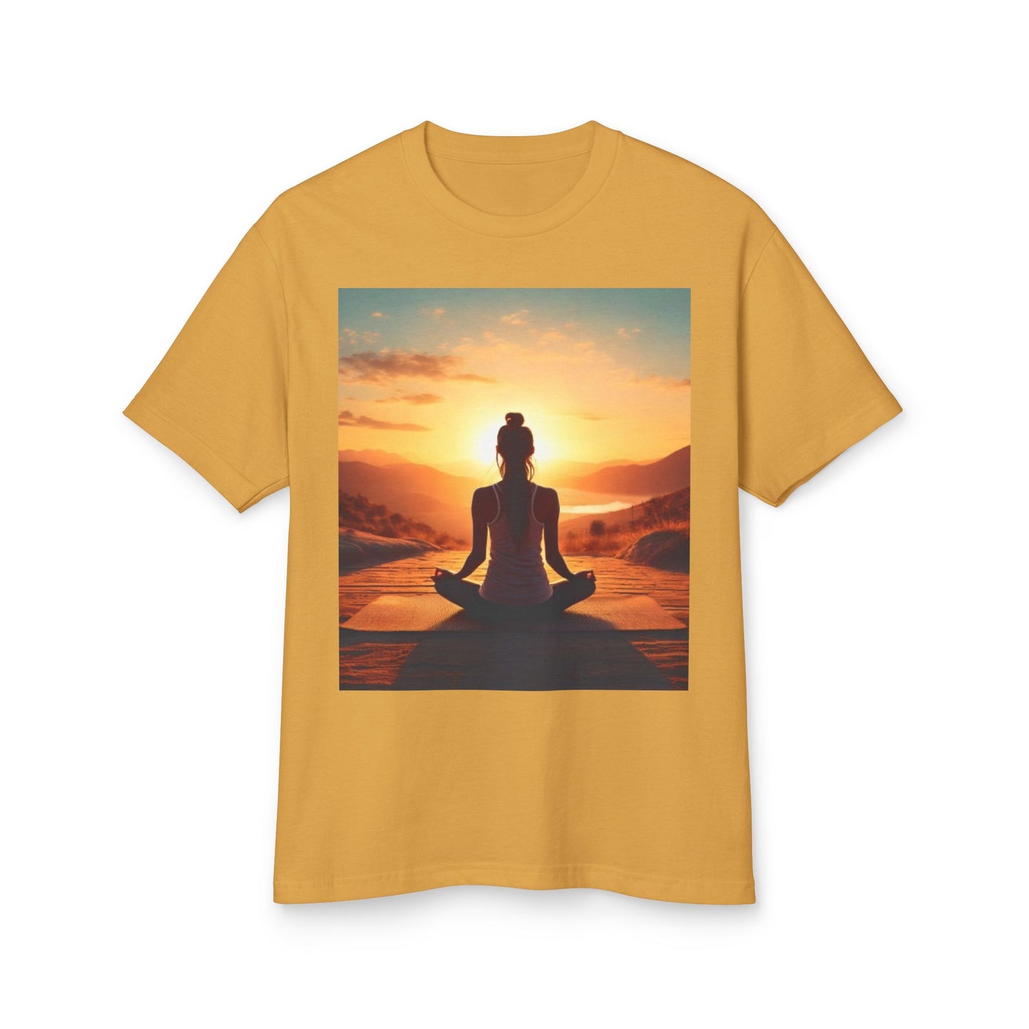 Yoga Heavyweight Tee - Unisex Garment-Dyed Shirt