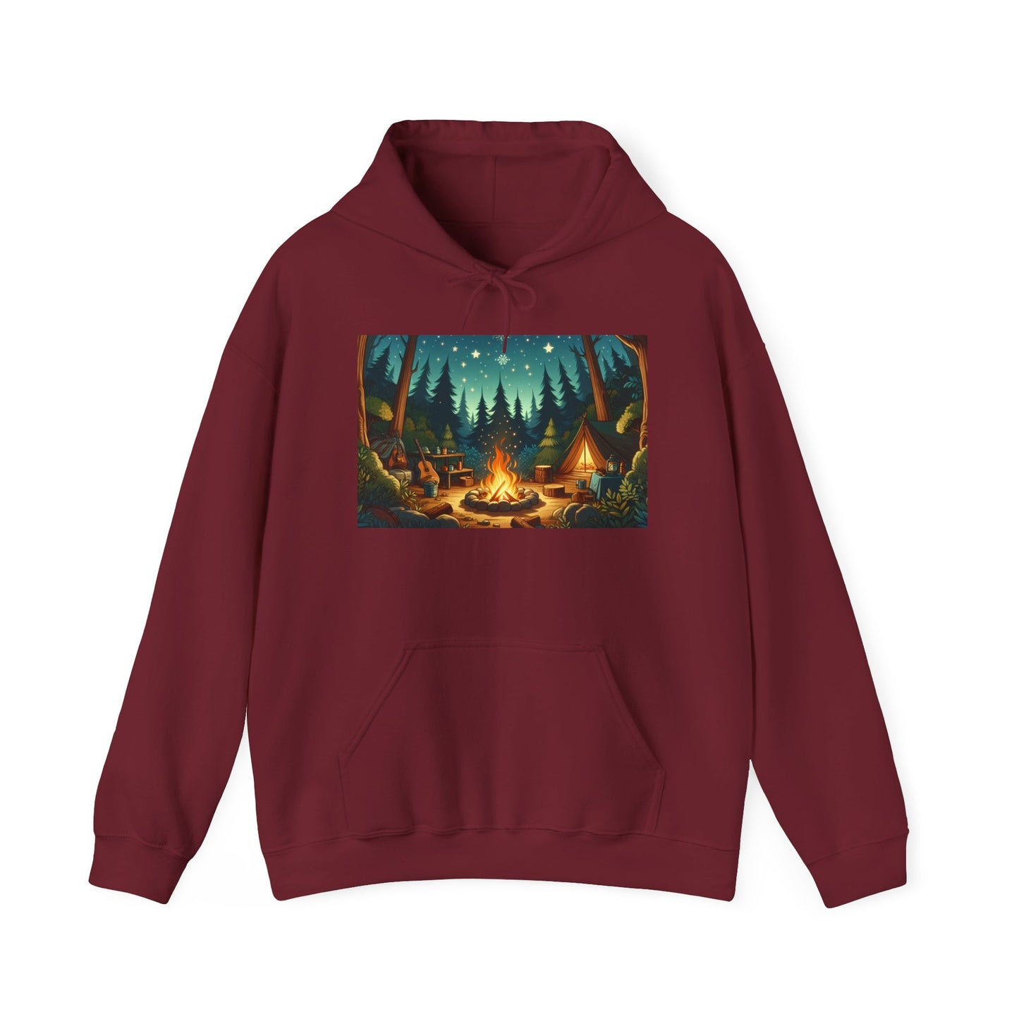 Camping Unisex Hoodie - Sports Team Vibes