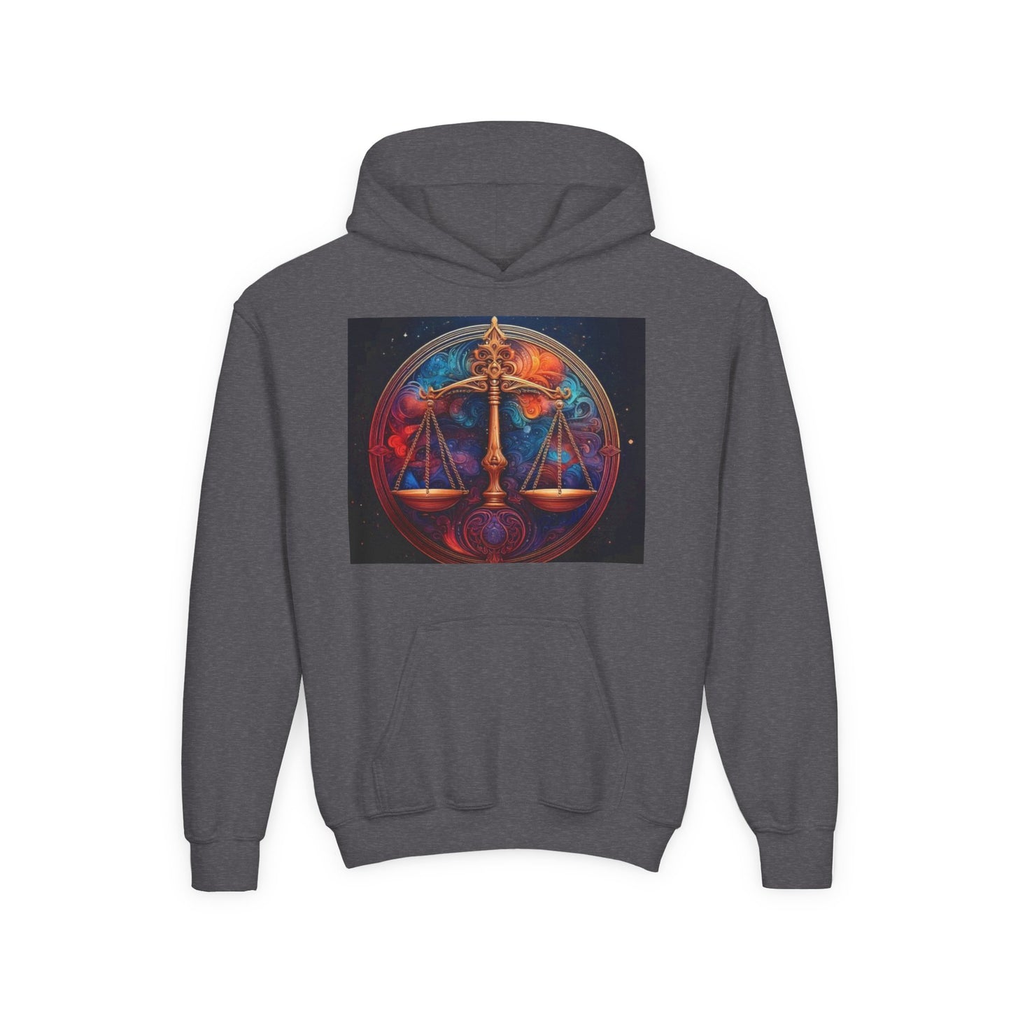 Libra Youth Hoodie - Heavy Blend Sweatshirt