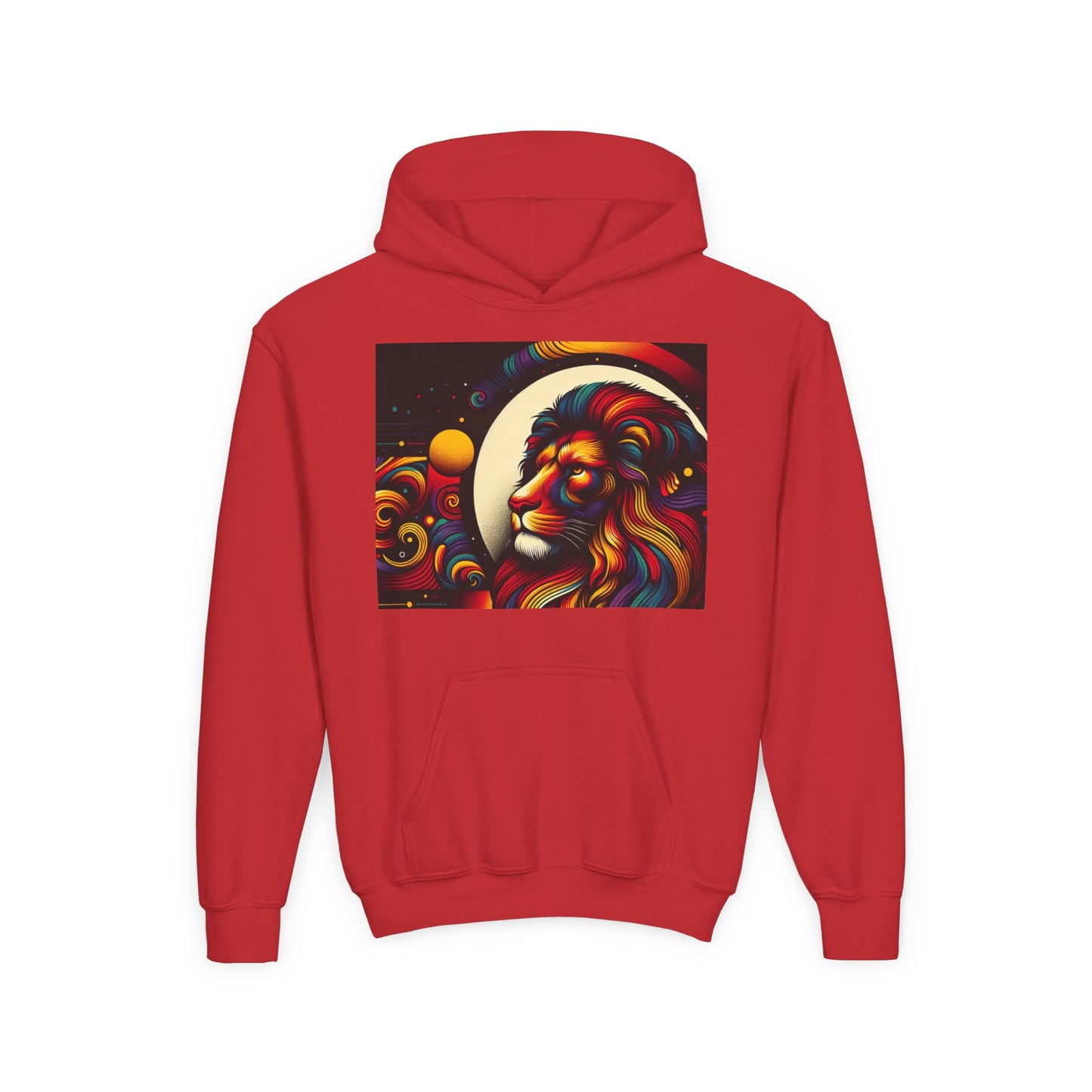 Leo Youth Hoodie - Heavy Blend Sweatshirt