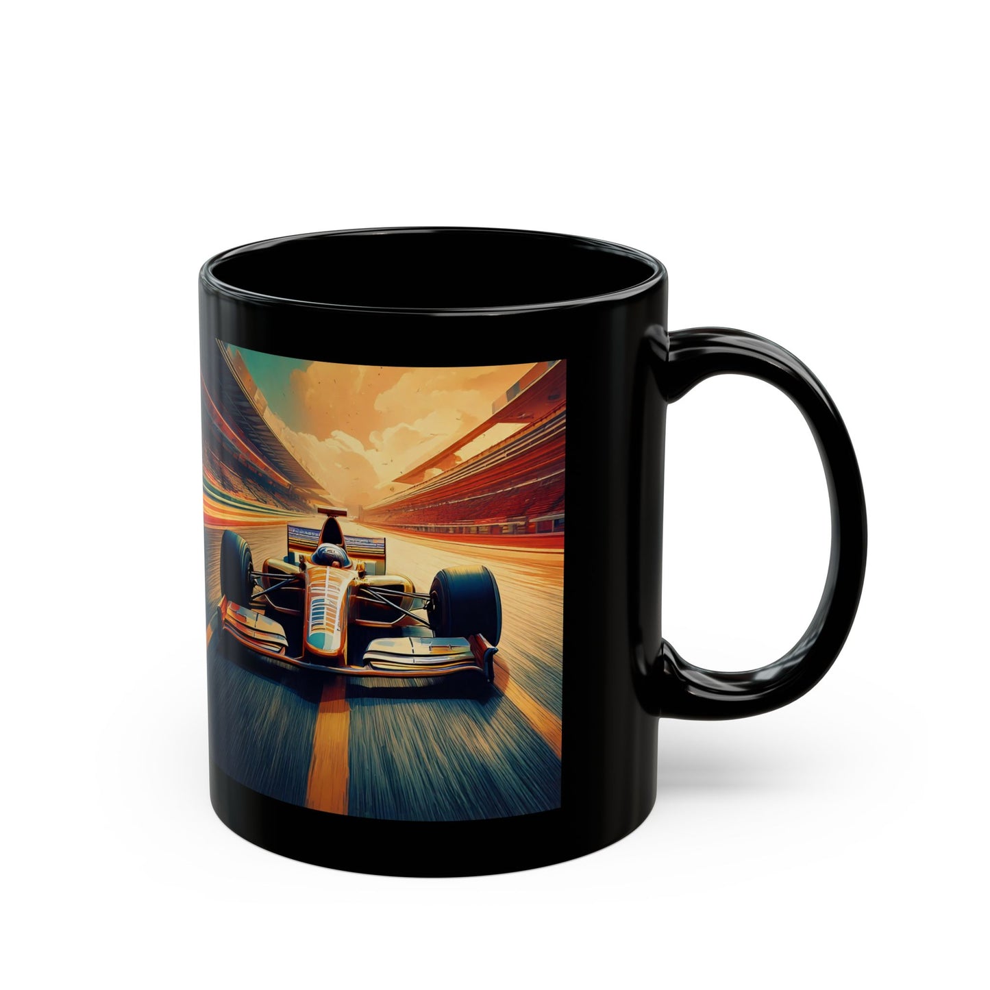 Racing Enthusiast Mug | Vibrant Formula 1 Design | Perfect Gift for Car Lovers, Motorsport Decor, Father's Day, Birthday